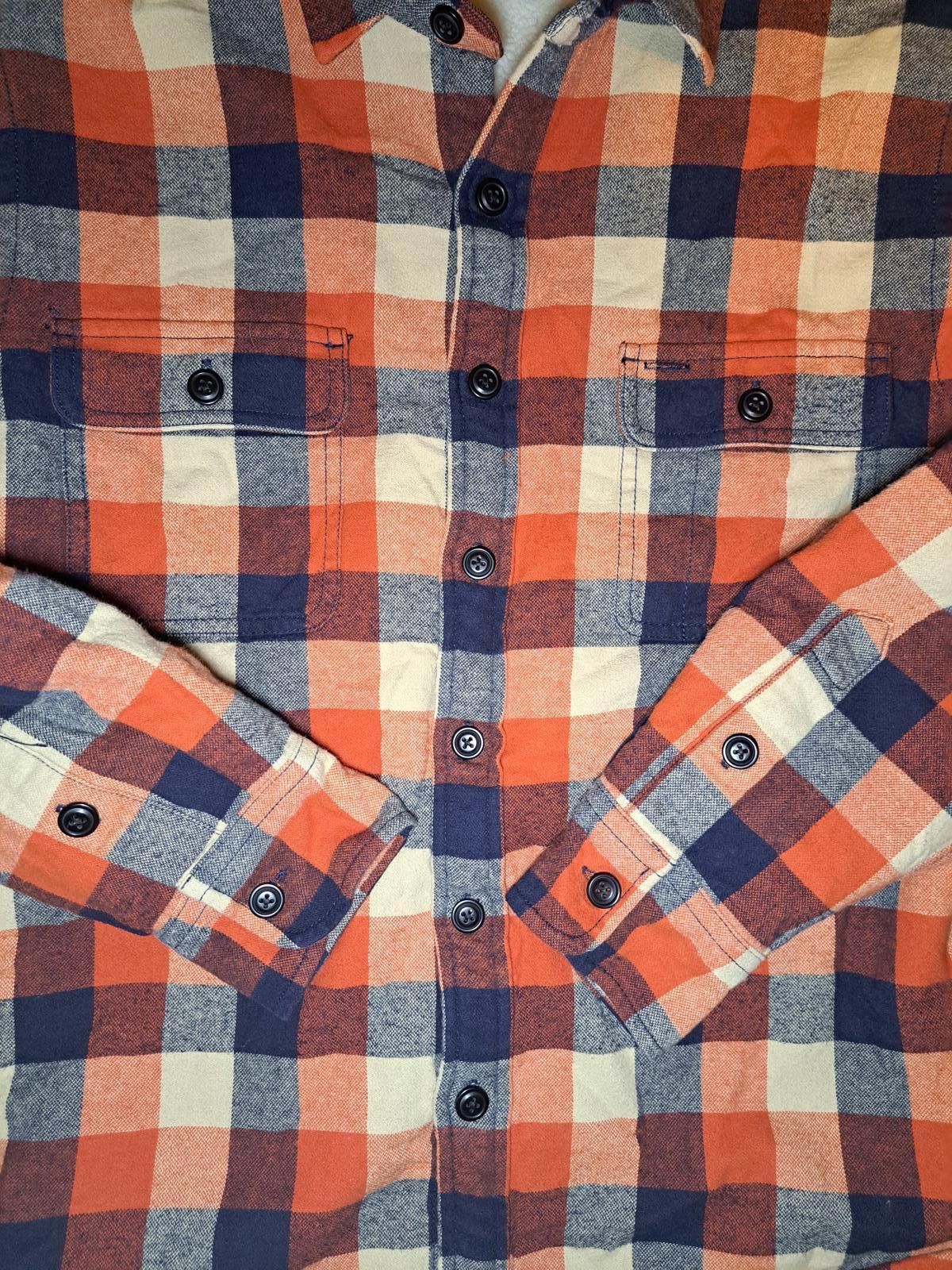 J.Crew J Crew Flannel Button Up Jacket Mens Small Multicolor Check Size US S / EU 44-46 / 1 - 5 Thumbnail