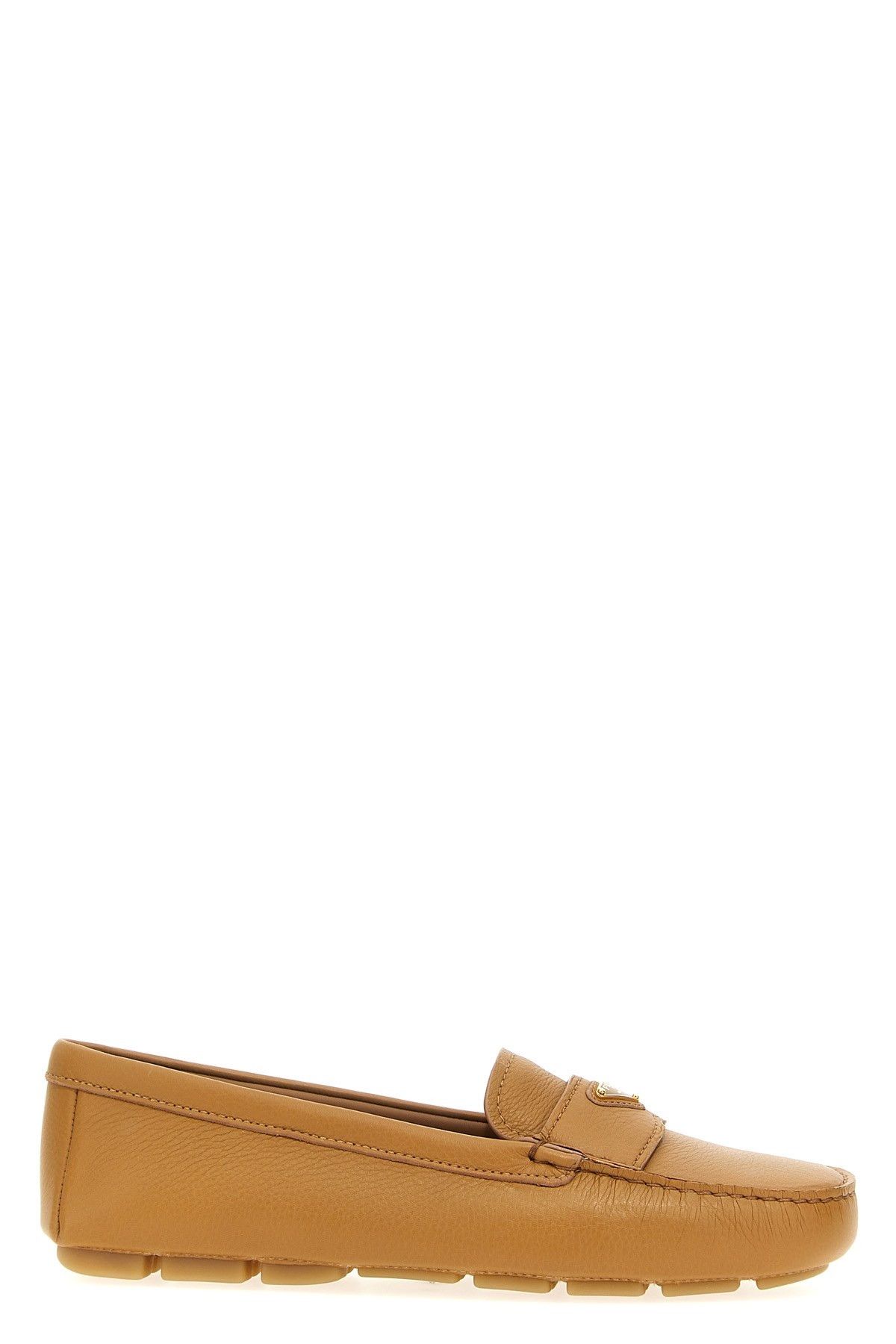 image of Prada 'drive' Loafers in Beige, Women's (Size 11)