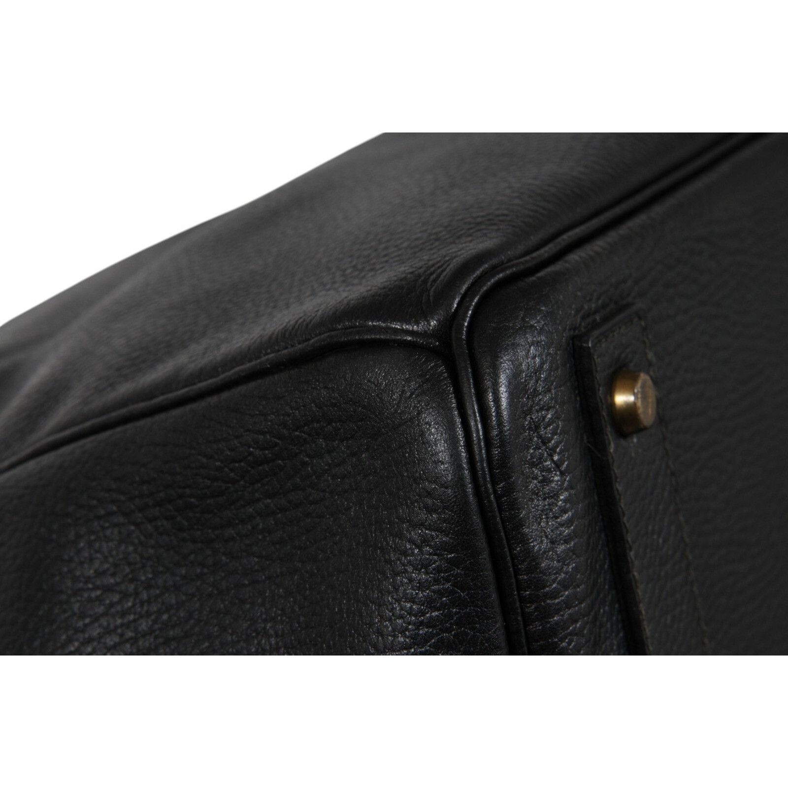 Hermes Haut à Courroies Hac 60 Black Ardennes Gold Carry On Bag Size ONE SIZE - 15 Thumbnail