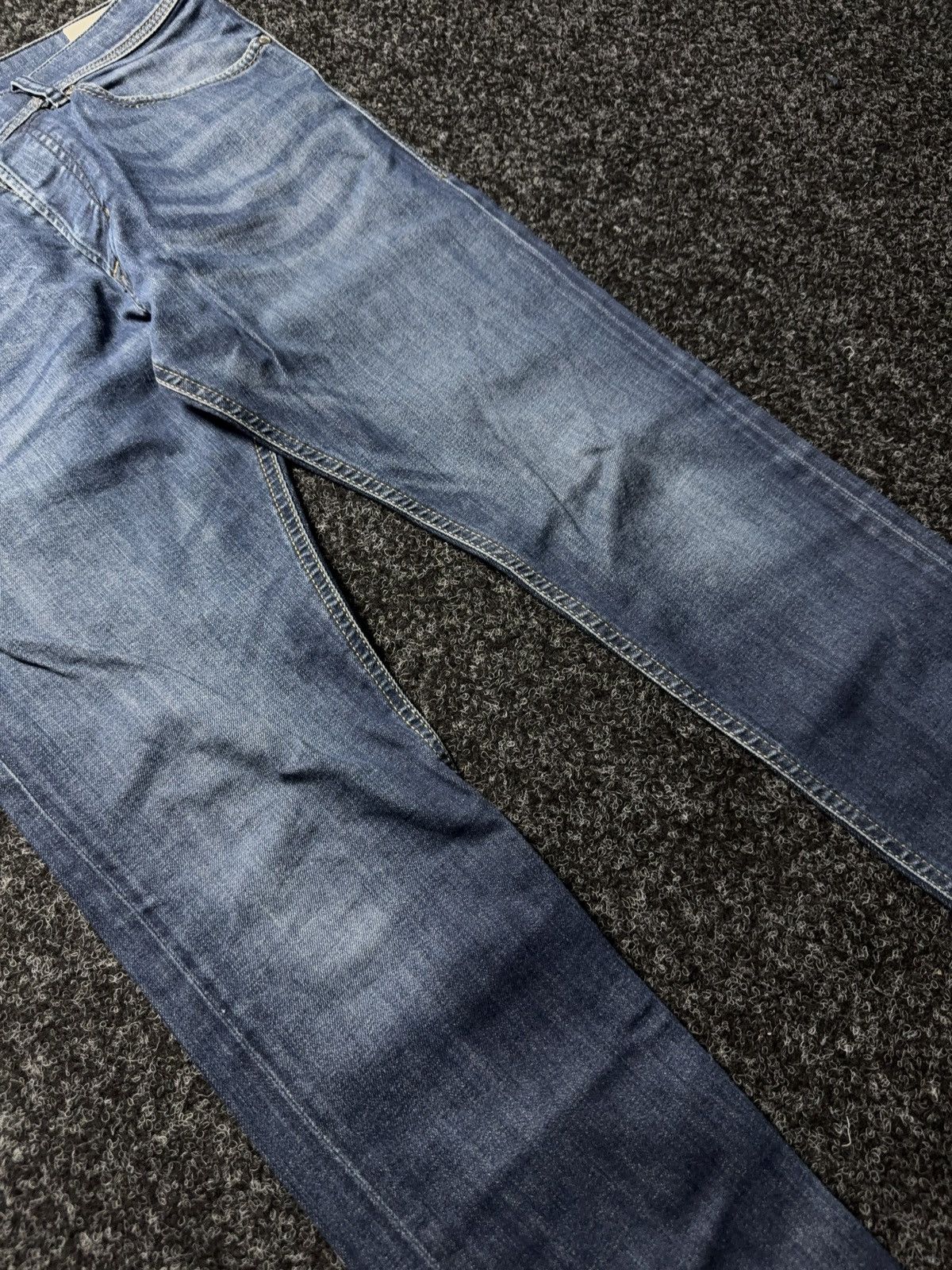 Diesel Luxury 00s Diesel Tepphar Slim Tapered Jeans Rock Y2K Denim Size US 30 / EU 46 - 4 Thumbnail