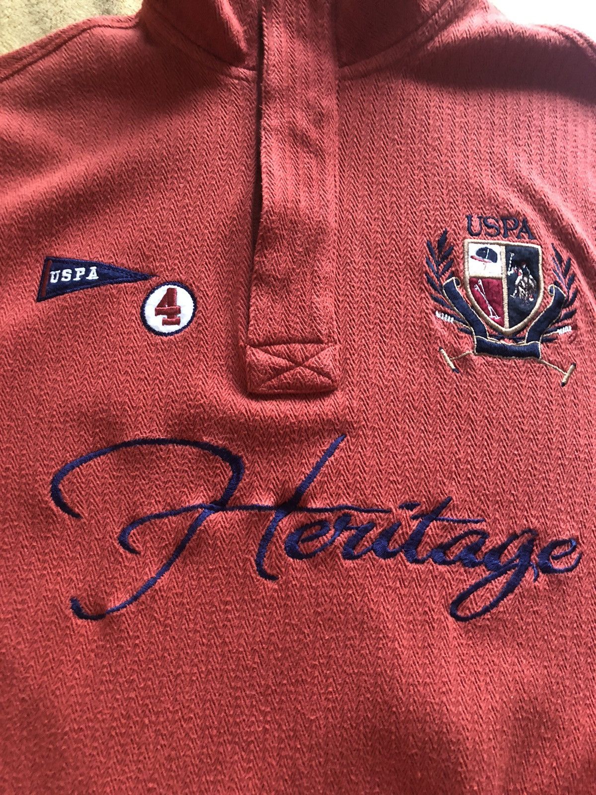 U.S. Polo Assn. US POLO ASSN VINTAGE HERITAGE SWEATSHIRT Size US M / EU 48-50 / 2 - 2 Thumbnail