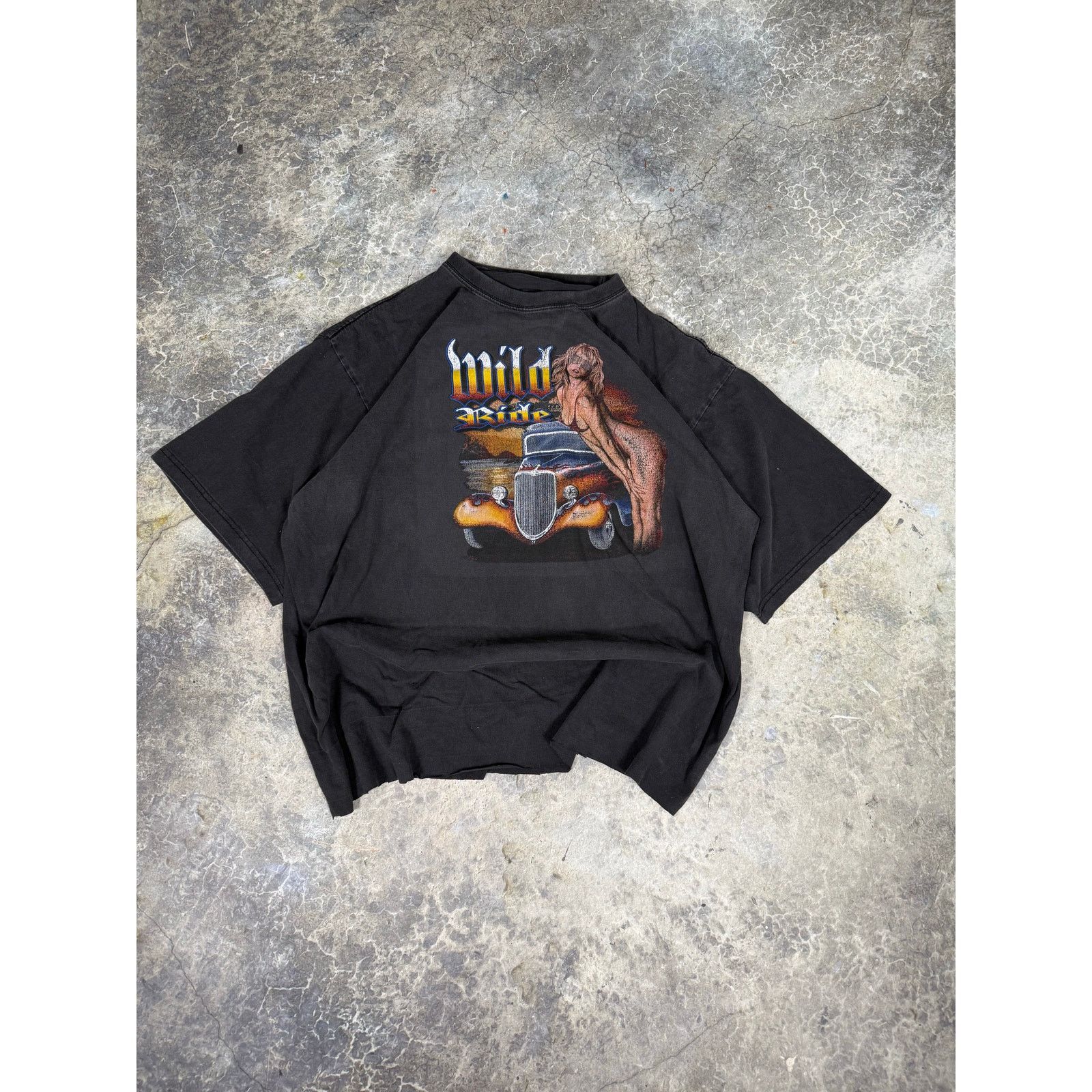 Vintage Vintage Biker Tee Size US XL / EU 56 / 4 - 1 Thumbnail