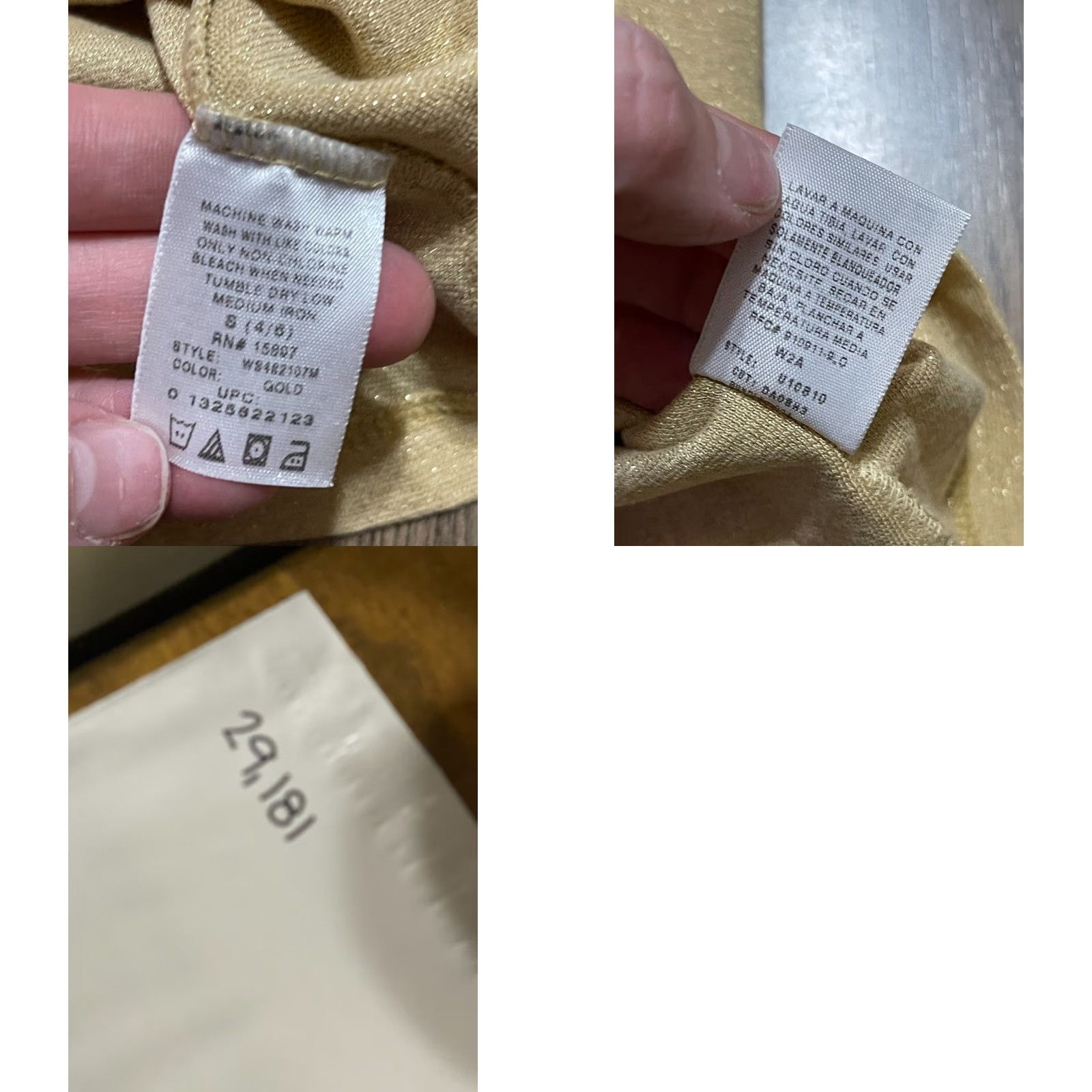 Vintage White Stag Shirt Women's Size Small Yellow Long Sleeve Mock Neck Shirt S Womens Yellow Long Sleeve Mock Neck Modern Casual 90s? Size S / US 4 / IT 40 - 8 Thumbnail