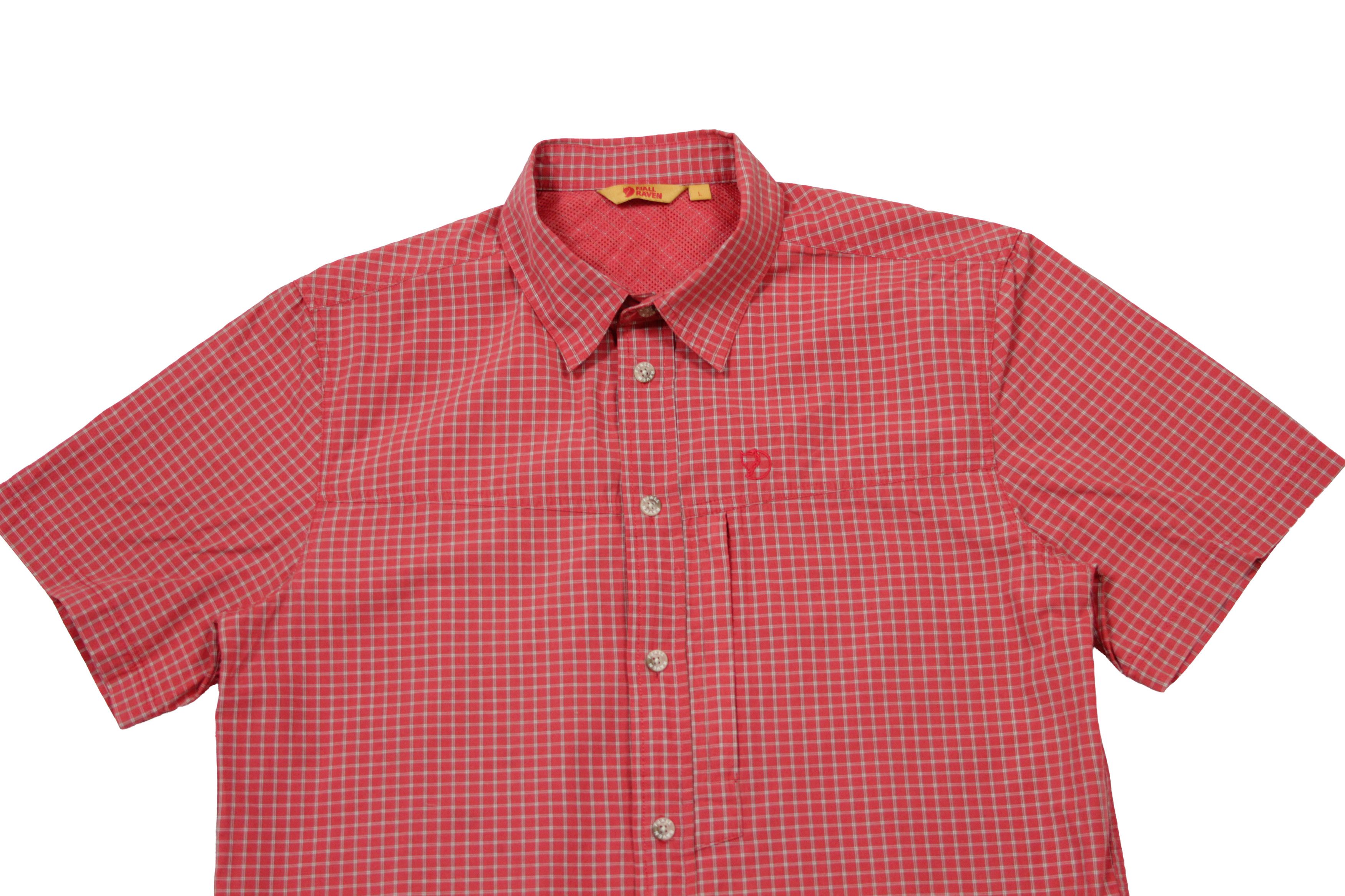 Fjallraven Plaid Svante Seersucker Trekking SS Shirt Size US L / EU 52-54 / 3 - 3 Thumbnail