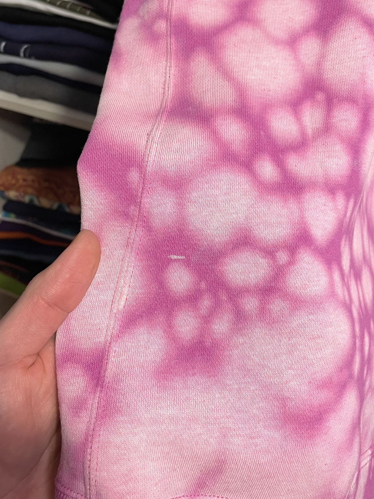 Nike Nike EYBL Tie Dye Basketball NBA Zip Hoodie Size XL Pink Size US XL / EU 56 / 4 - 17 Thumbnail