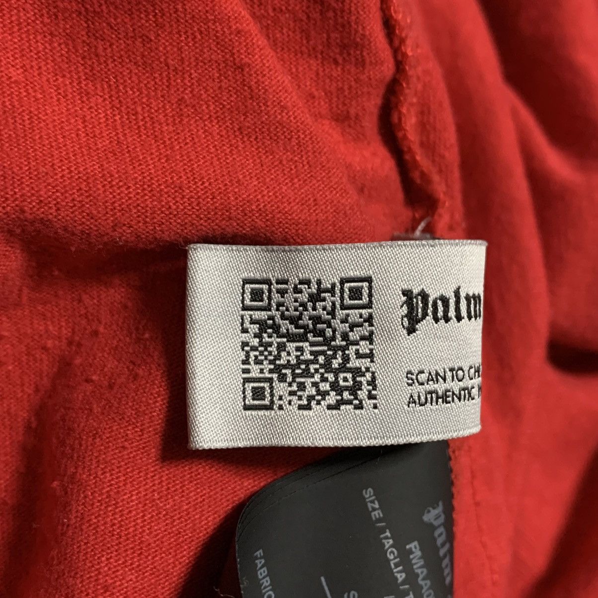 Palm Angels Palm Angels Medium Classic Logo Red Tee Size US M / EU 48-50 / 2 - 6 Thumbnail