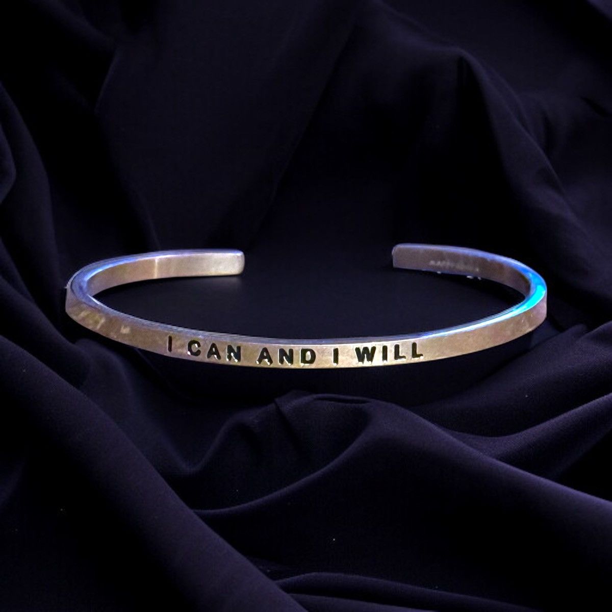 Other MantraBand SS I can and I will cuff bangle bracelet Size ONE SIZE - 1 Thumbnail