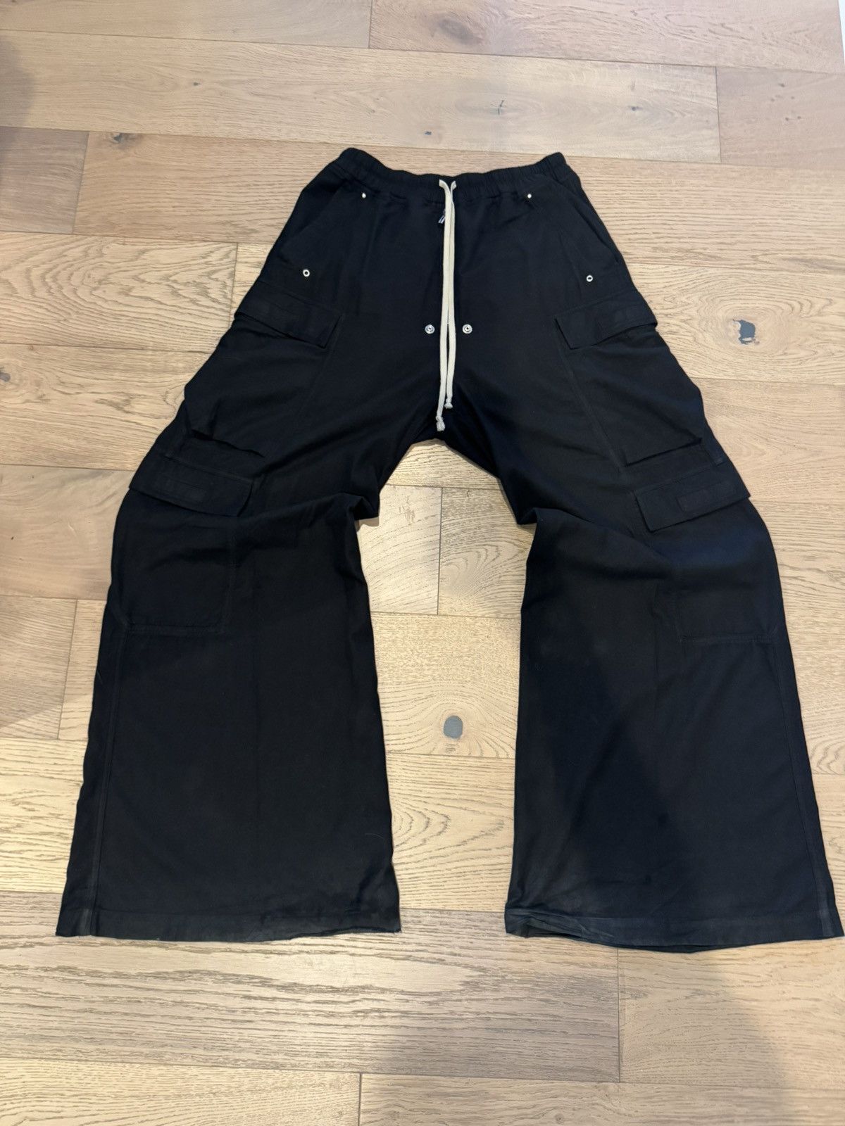 Rick Owens Rick Owens Jumbo Cargo Belas Wool Pants Black Size US 36 / EU 52 - 3 Thumbnail