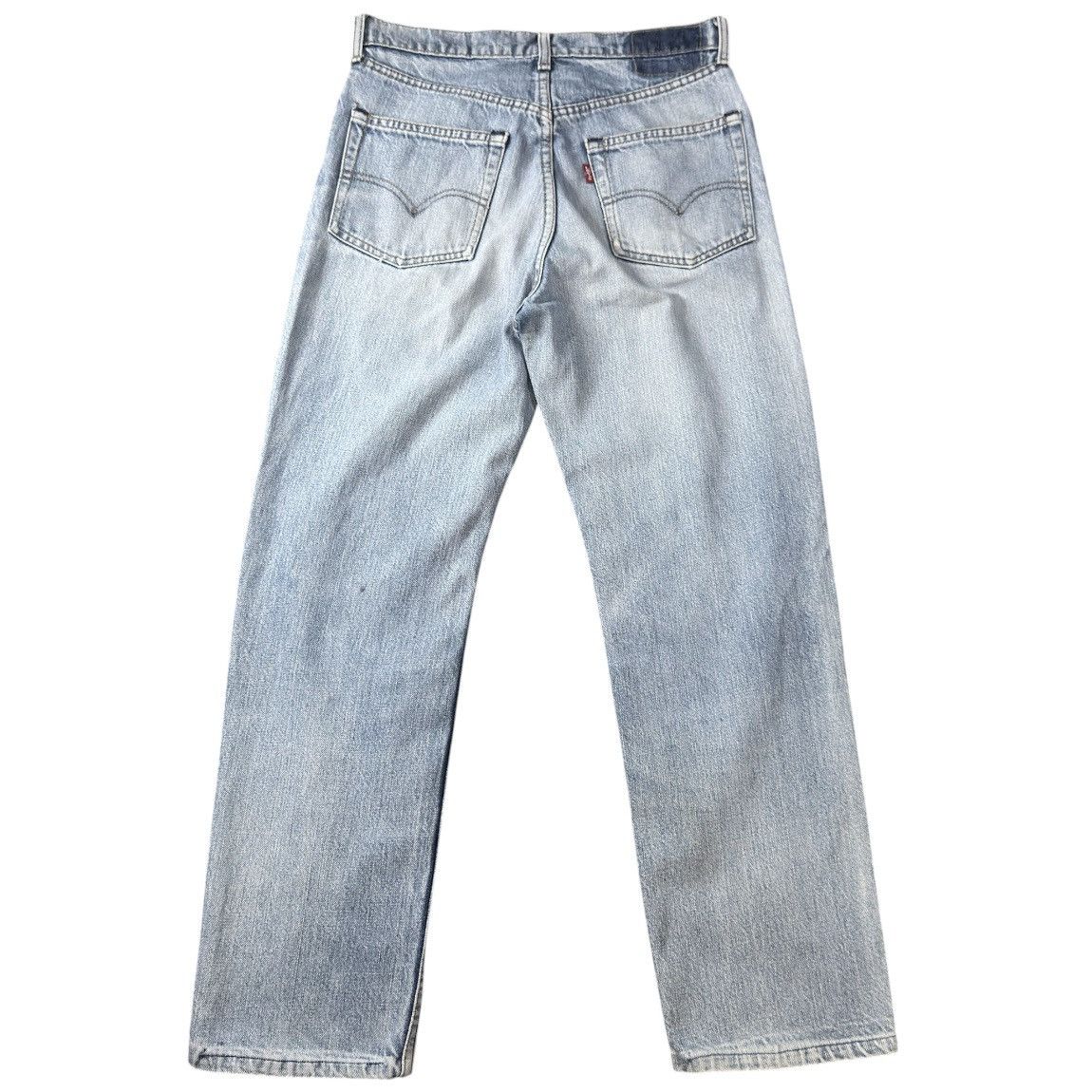 Levi's Vintage Clothing Vintage 80s 503-0217 Light Faded Washed Distressed Denim Size US 31 - 2 Thumbnail