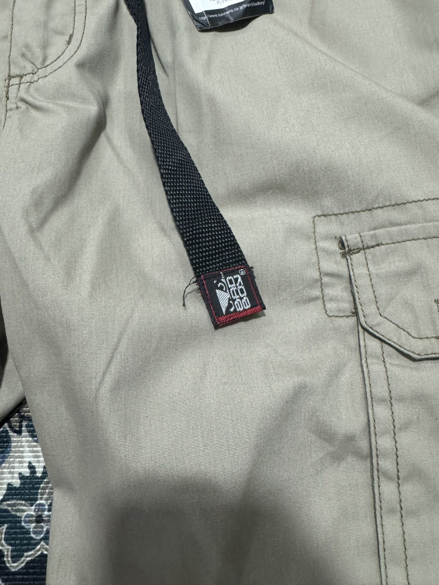 Japanese Brand Vintage Bad Boy Skateboard Surf Pants Cargo Size US 29 - 6 Thumbnail