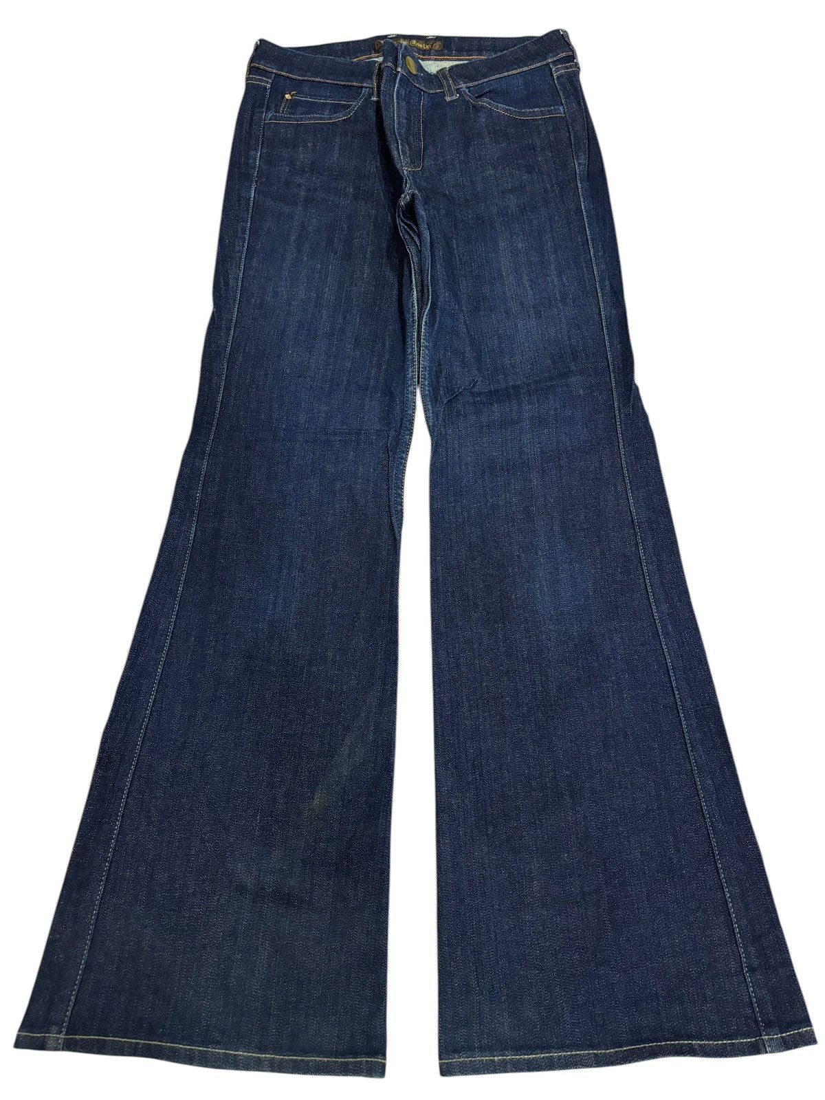 Undercover × Uniqlo Vintage Kaihara Uniqlo Flared Indigo Washed Jeans Size US 30 / EU 46 - 1 Thumbnail