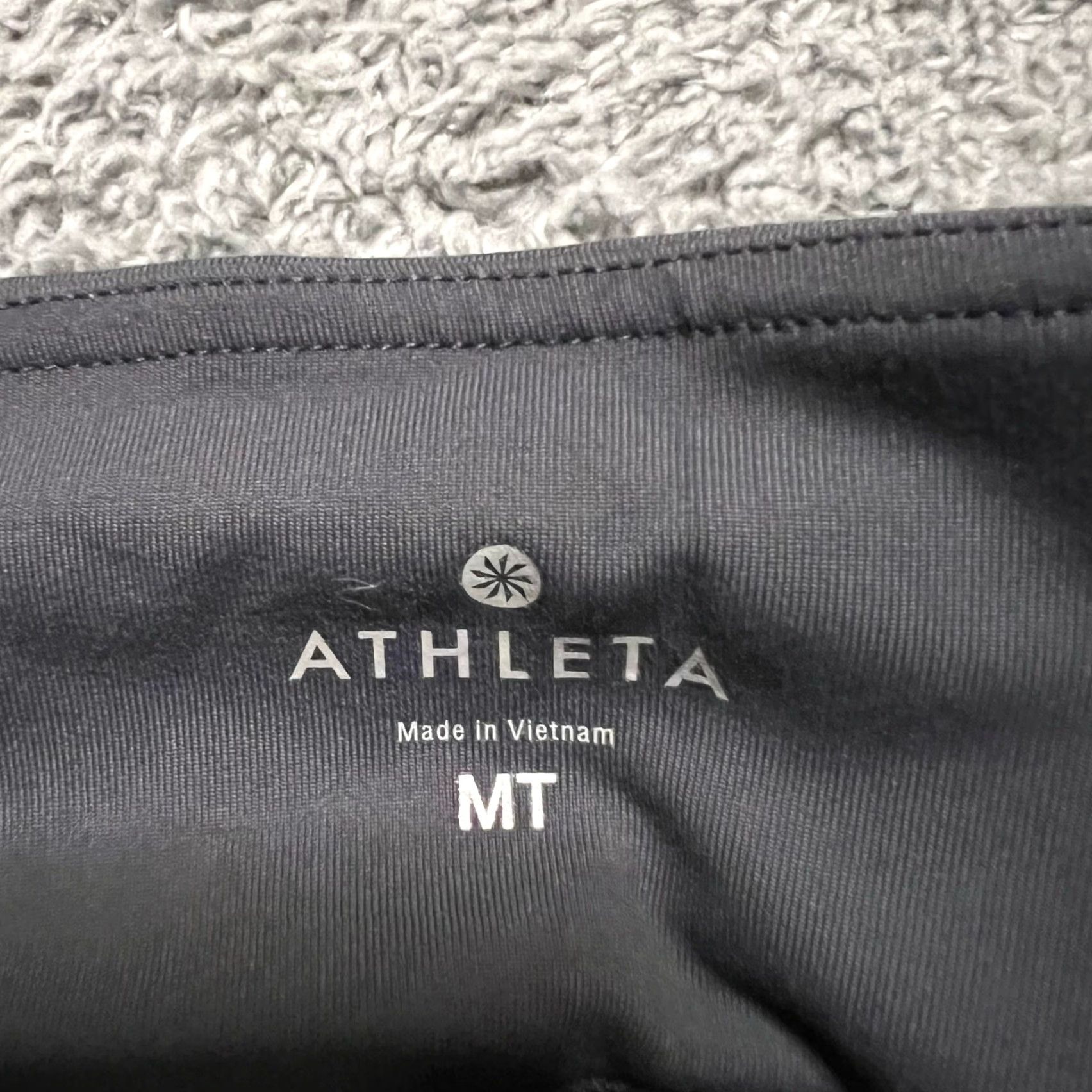 Athleta Athleta Yoga Pants Straight Up Womens Medium Tall Gray 919179 Active Leggings Shoes? Size 32" / US 10 / IT 46 - 4 Thumbnail