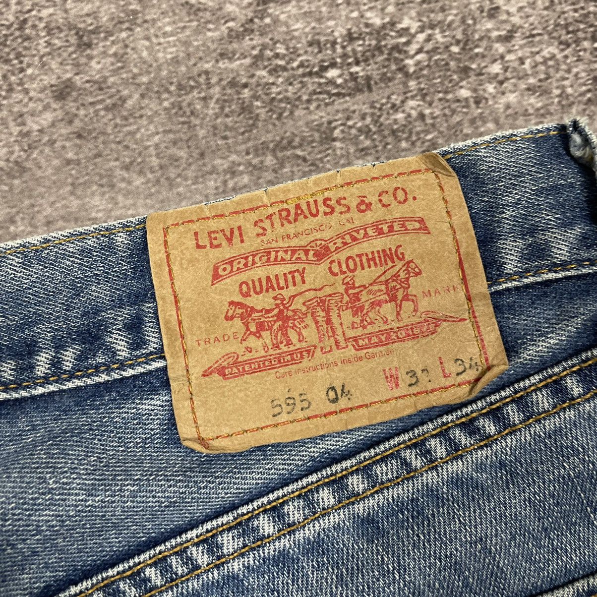 Levi's Vintage 90’s Levi’s 595 04 Denim Jeans Size US 31 - 19 Thumbnail