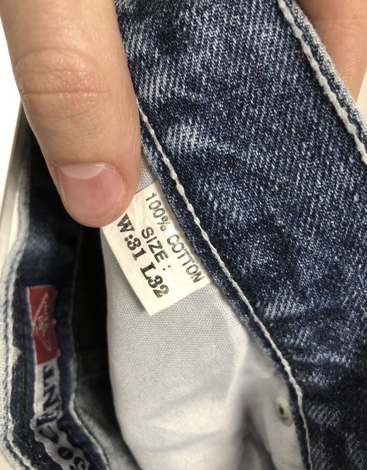 50 Cent × Rap Tees × Vintage 50 Cent authentic Vintage Baggy Denim Jeans Very Rare Item Size US 32 / EU 48 - 13 Thumbnail