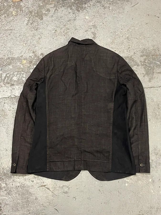 Marithe + Francois Girbaud 2000s Marithé + François Girbaud Black Light Blazer Jacket Size 44R - 6 Thumbnail