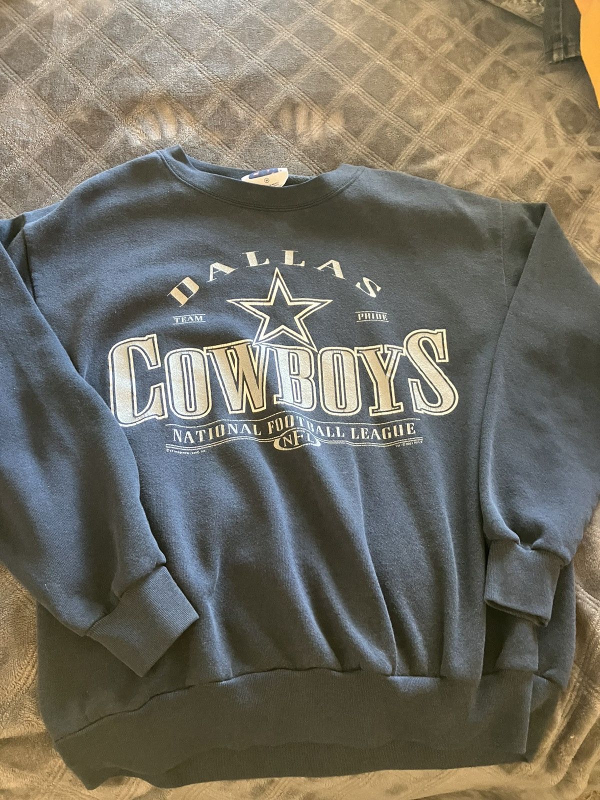 NFL × Vintage Vintage Cowboys Team Pride Sweatshirt Size US M / EU 48-50 / 2 - 1 Thumbnail