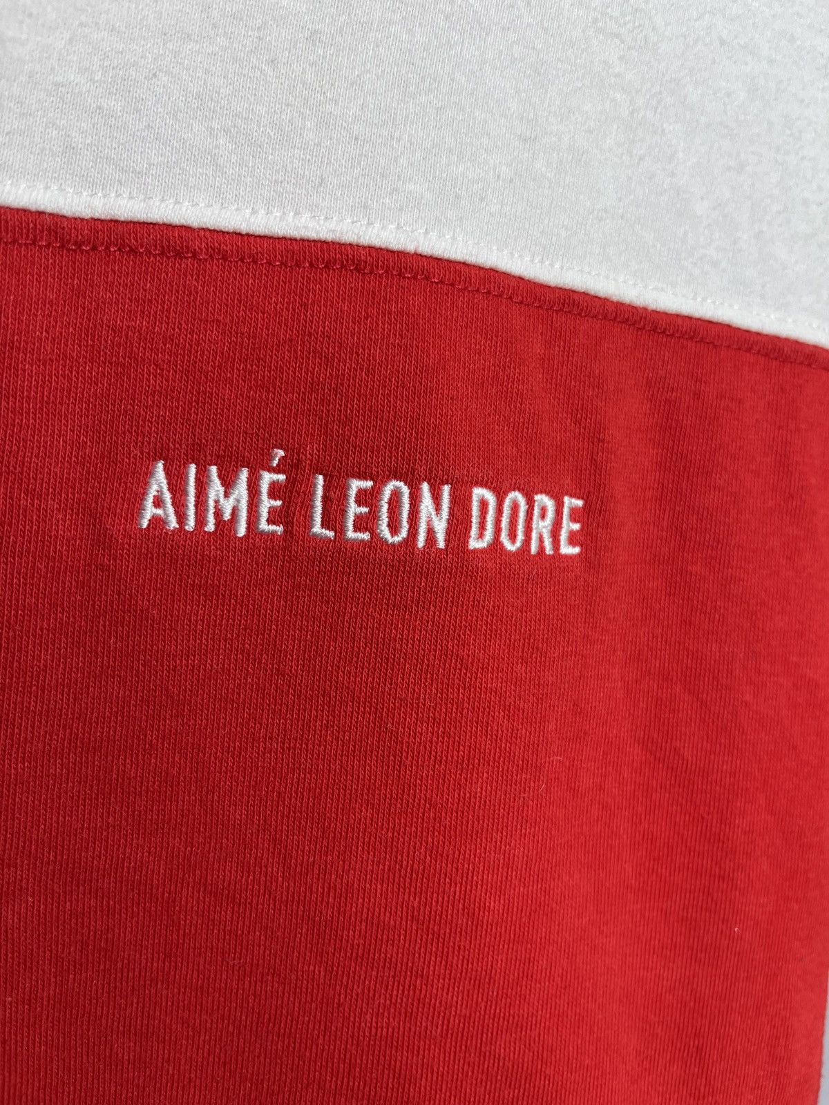 Aime Leon Dore Aime Leon Dore striped ribbed shirt mens cotton y2k casual Size US L / EU 52-54 / 3 - 4 Thumbnail