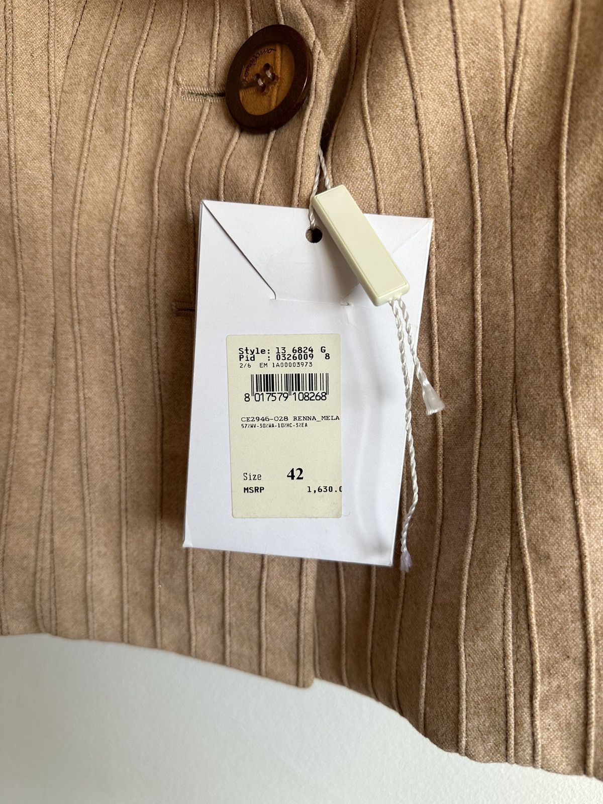 Designer × Salvatore Ferragamo Salvatore Ferragamo New Wool blazer luxury Old money Size M / US 6-8 / IT 42-44 - 6 Thumbnail