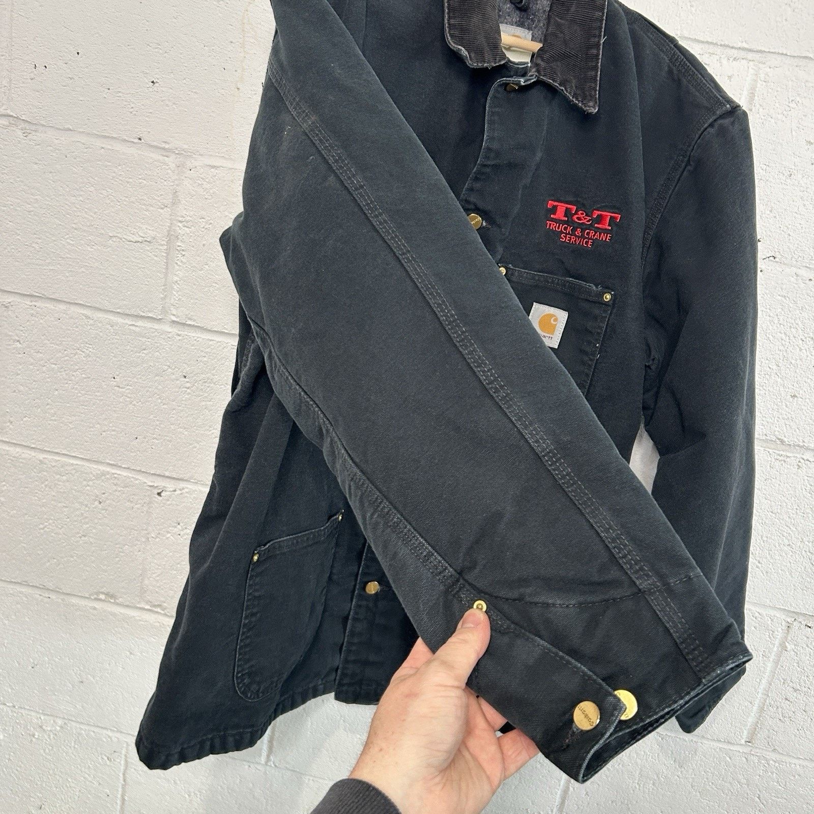 Carhartt Vintage Carhartt Blanket-Lined Chore Coat “Black” C01 BLK Size US XL / EU 56 / 4 - 7 Thumbnail