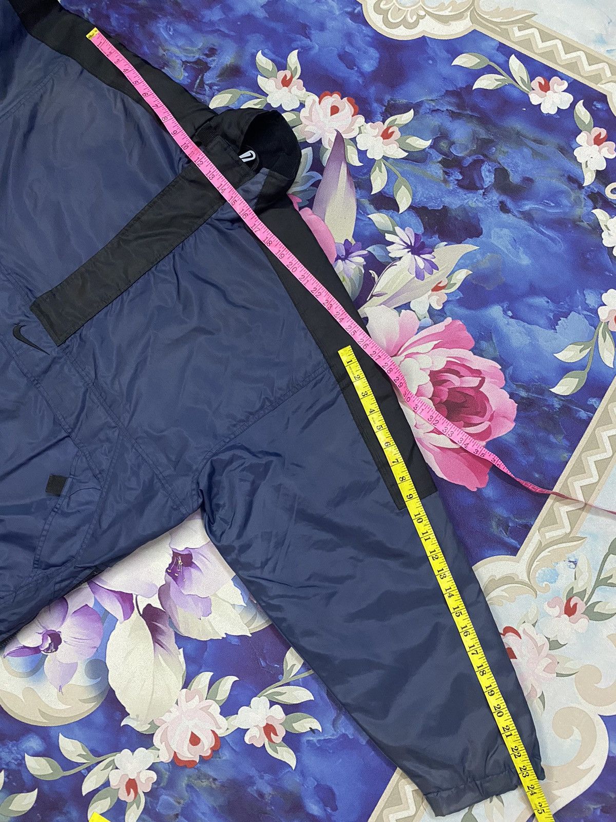 Vintage Vintage 90s Nike Half Zip Up Bomber Jacket Size US L / EU 52-54 / 3 - 13 Thumbnail