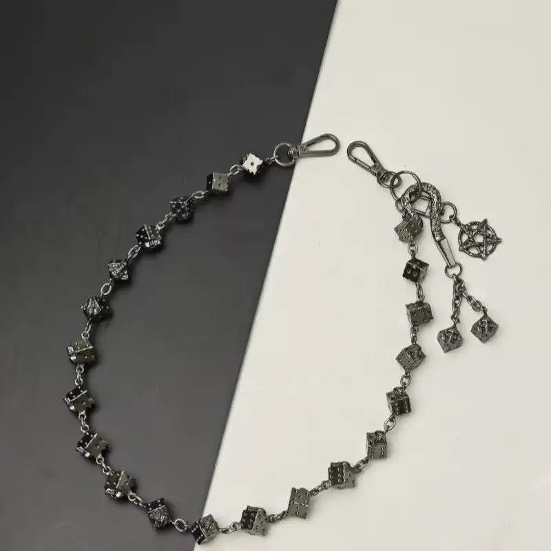 Other Dice and Skulls Rock Wallet Chain Size ONE SIZE - 1 Thumbnail