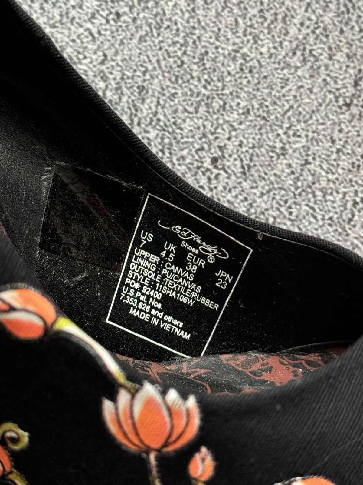 Ed Hardy × Japanese Brand Ed Hardy US7 UK4.5 EUR38 all printed heels boots shoes Size US 7 / IT 37 - 10 Thumbnail