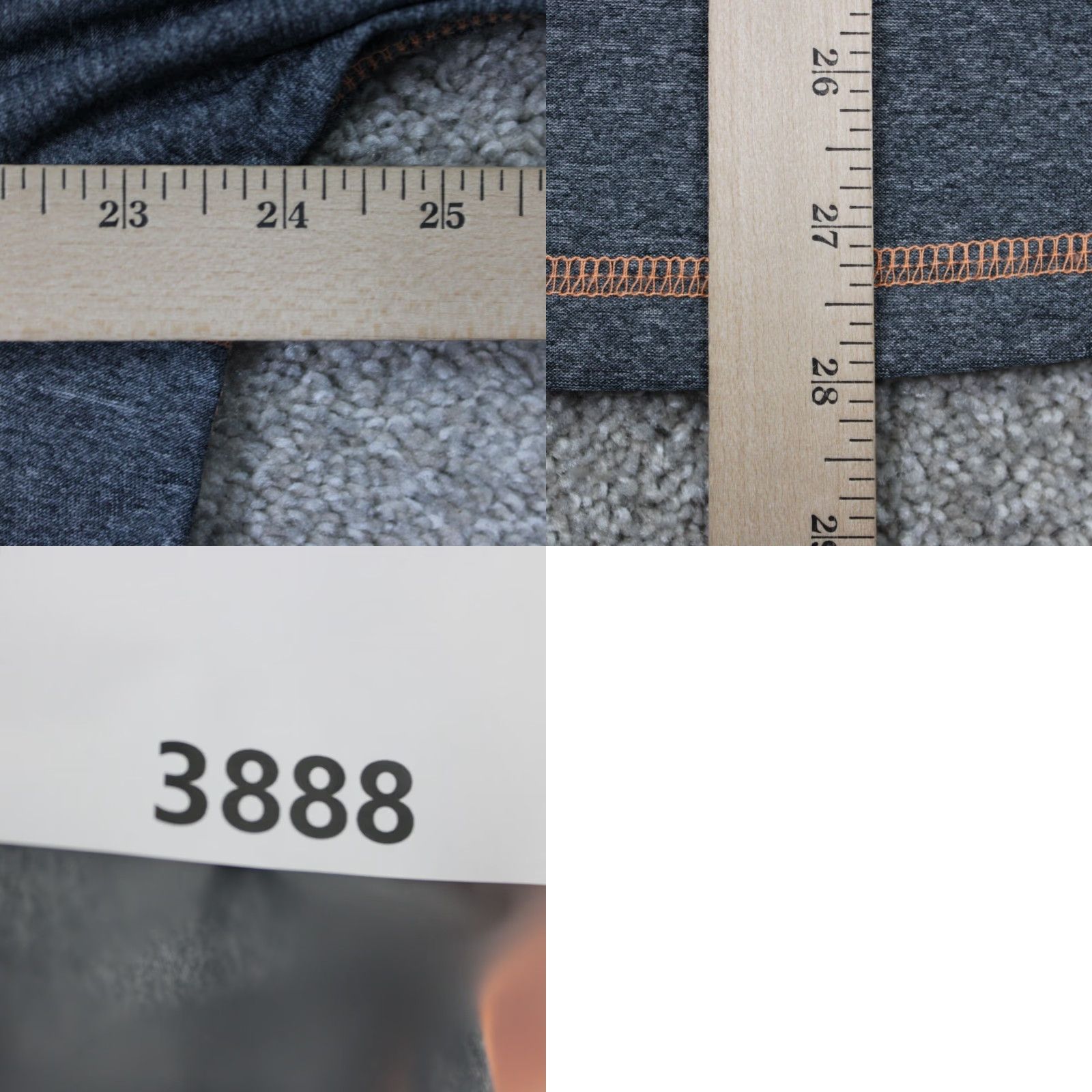 Vintage American Fighter Sweatshirt Men 2XL Gray/Orange 1/4 Zip L/S Pullover Sweater Size US XXL / EU 58 / 5 - 8 Thumbnail