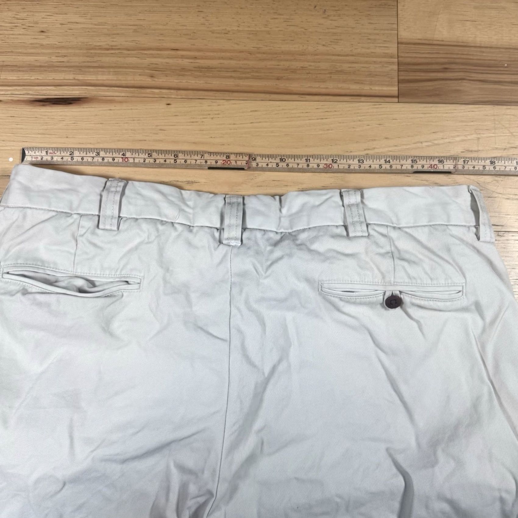 Polo Ralph Lauren VINTAGE Polo Ralph Lauren Pants Dress Mens 34x29 Ivory Linen Straight Chino 34 Mens Size US S / EU 44-46 / 1 - 7 Thumbnail