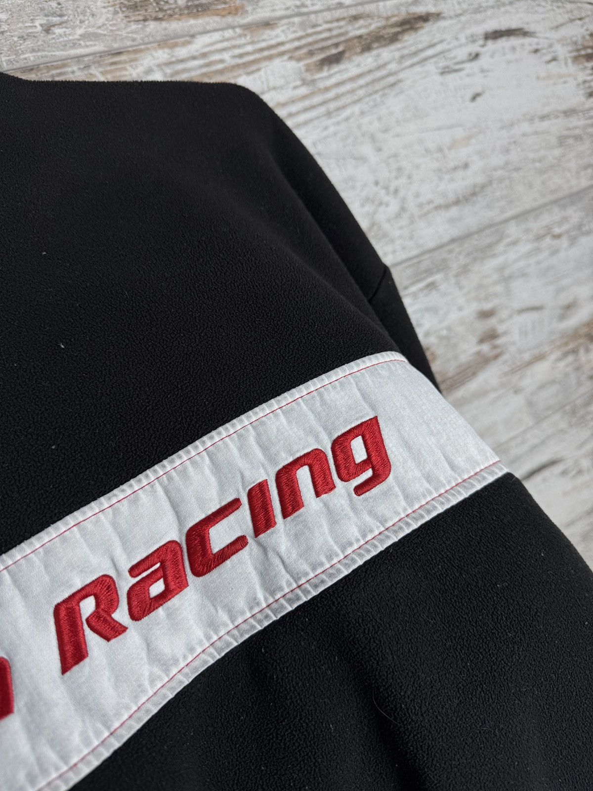Honda Mens Vintage Honda Racing fleece jacket olympic full zip Size US XL / EU 56 / 4 - 21 Thumbnail