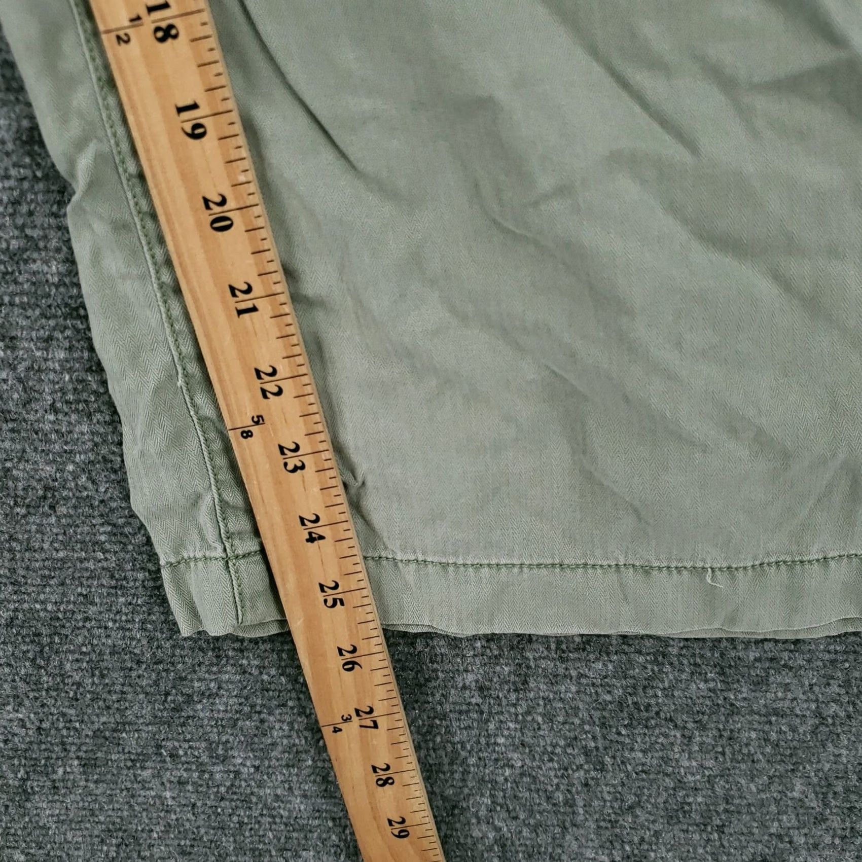 Cynthia Rowley Cynthia Rowley Pants Womens 2 Green Lyocell Wide-Leg High Rise Elastic Waist Shoes? Size 26" / US 2 / IT 38 - 5 Thumbnail