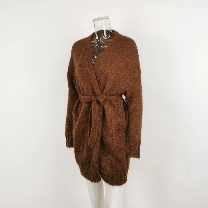 Max Mara Max Mara Mohair-blend solid waist V-neck jacket Size S / US 4 / IT 40 - 2 Thumbnail