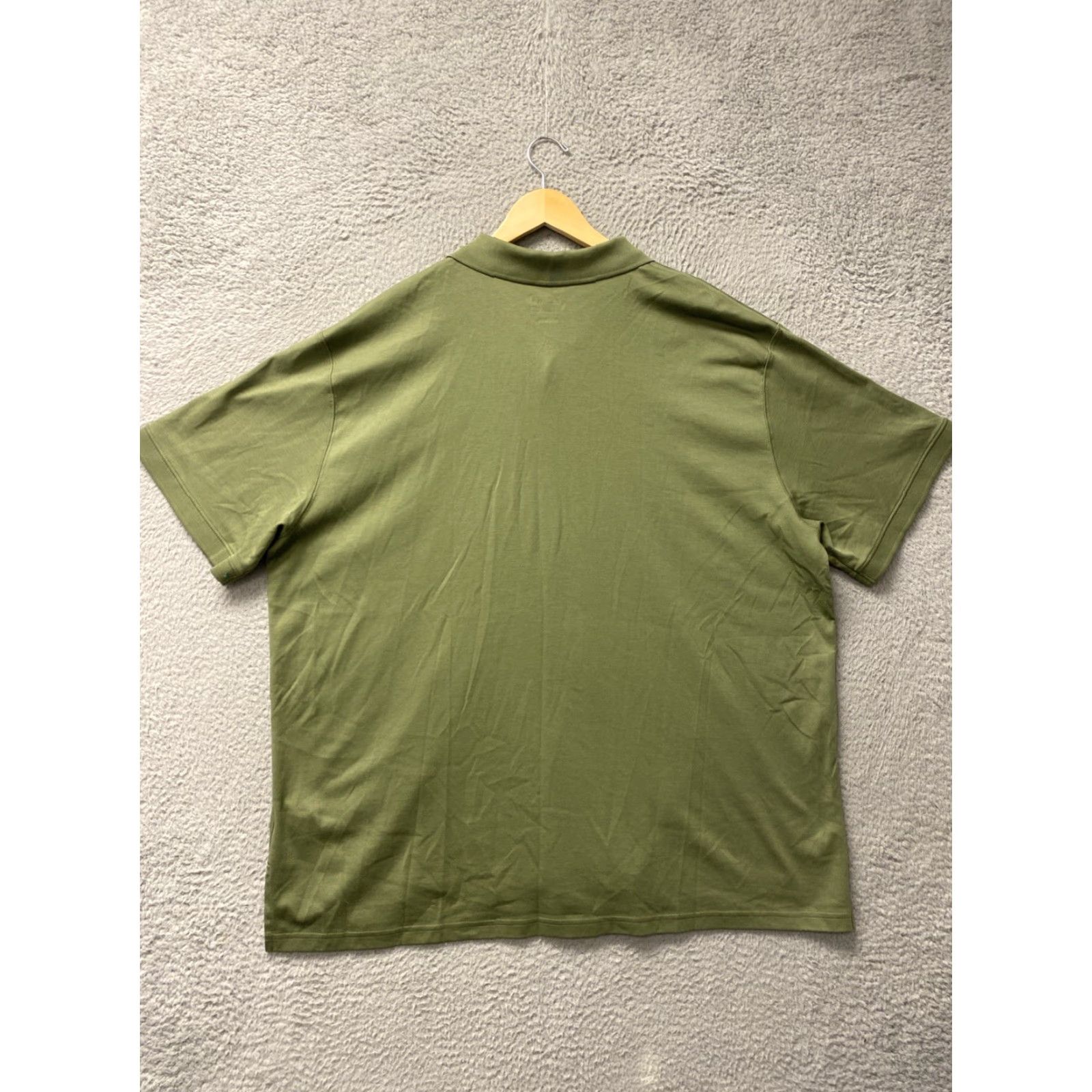Vintage VINTAGE L.L. Bean Mens Large Olive Knit Polo Shirt Short Sleeve Casual Outdoor Preppy 2XL Size US XXL / EU 58 / 5 - 7 Thumbnail
