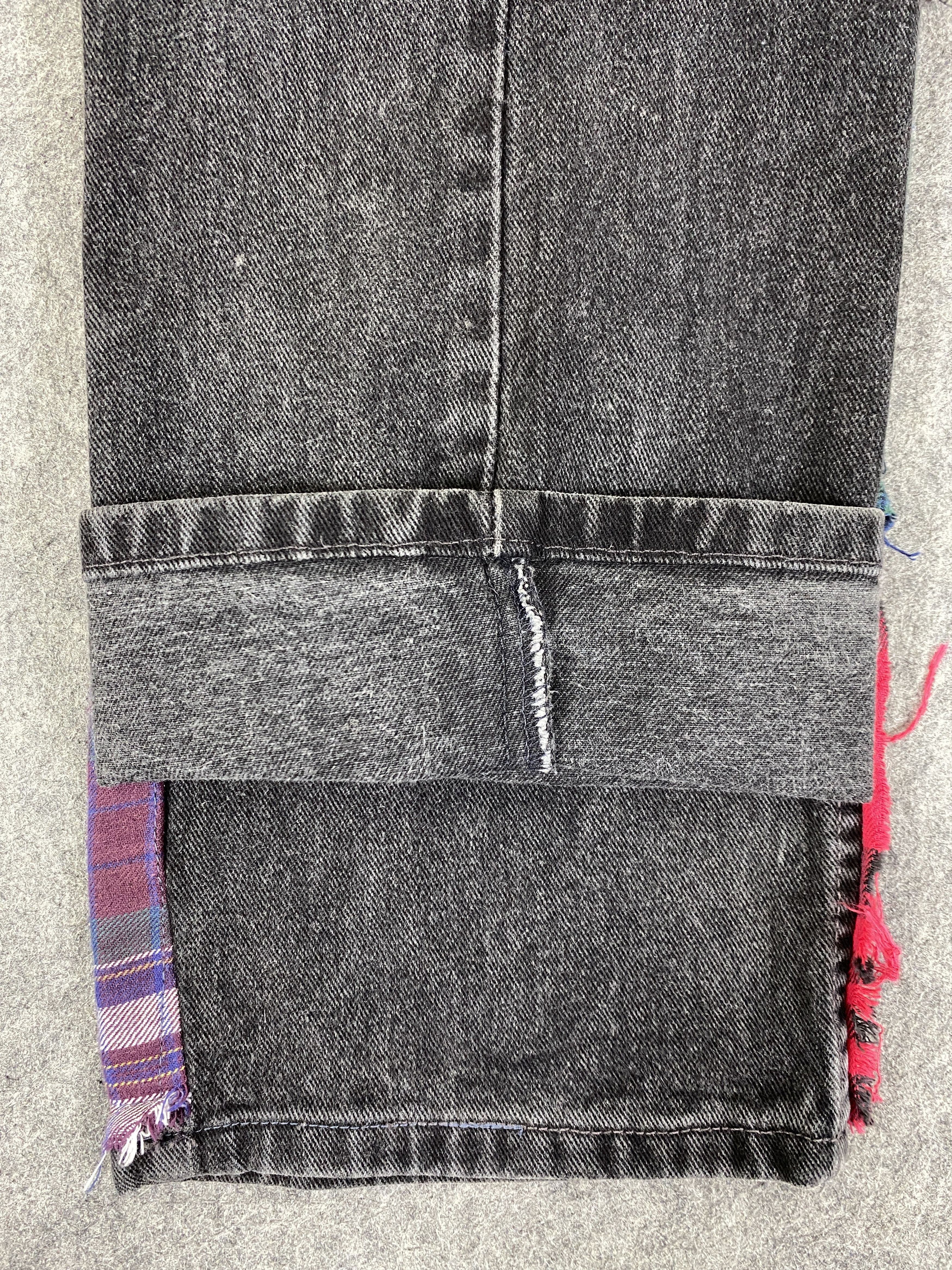 Kapital Vintage Levis Patchwork Jeans 32x28.5 Denim - JN3214 Size US 32 / EU 48 - 9 Thumbnail