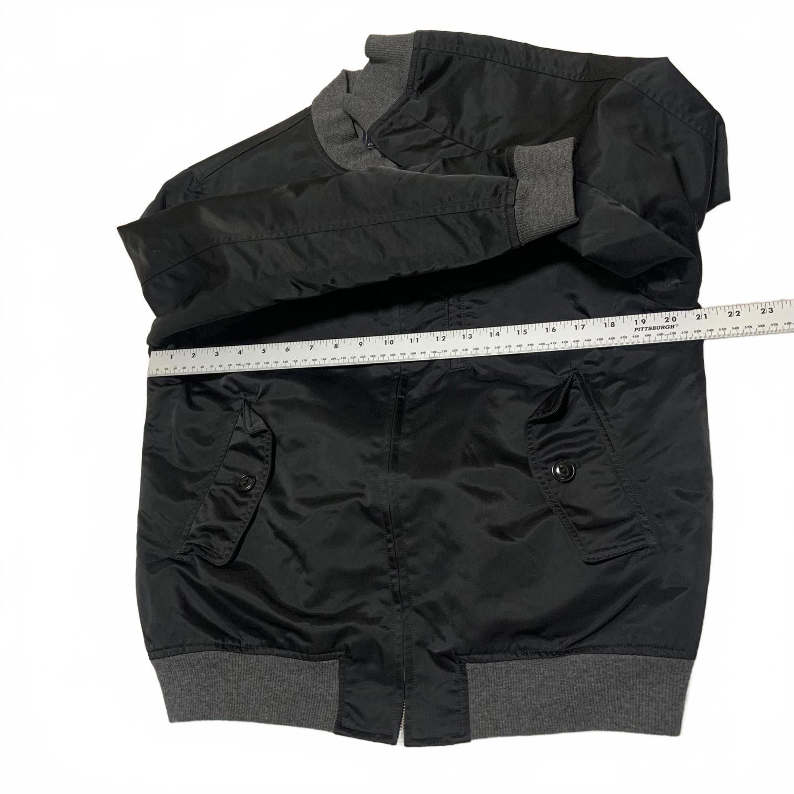 Other Vintage 90s Champion Bomber Jacket M Black Gray Ribbed USA Size US M / EU 48-50 / 2 - 8 Thumbnail