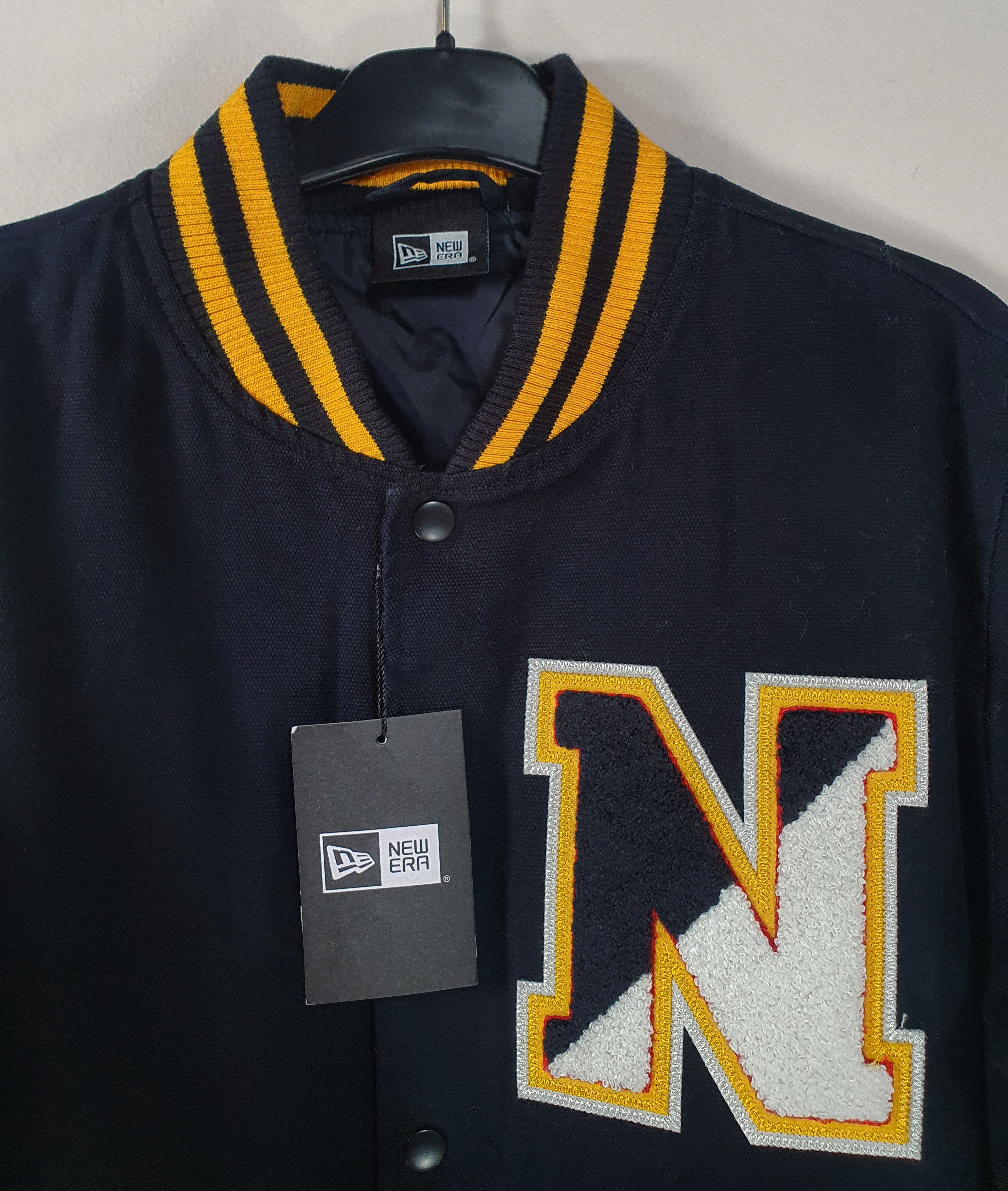 New Era Heritage Patch Navy Varsity Jacket Size US S / EU 44-46 / 1 - 4 Thumbnail