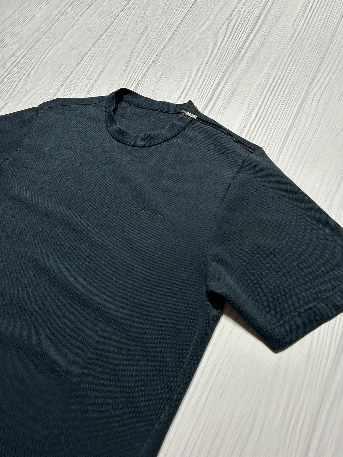 Versace Versace Classic Zip Neck T-Shirt Size US M / EU 48-50 / 2 - 4 Thumbnail