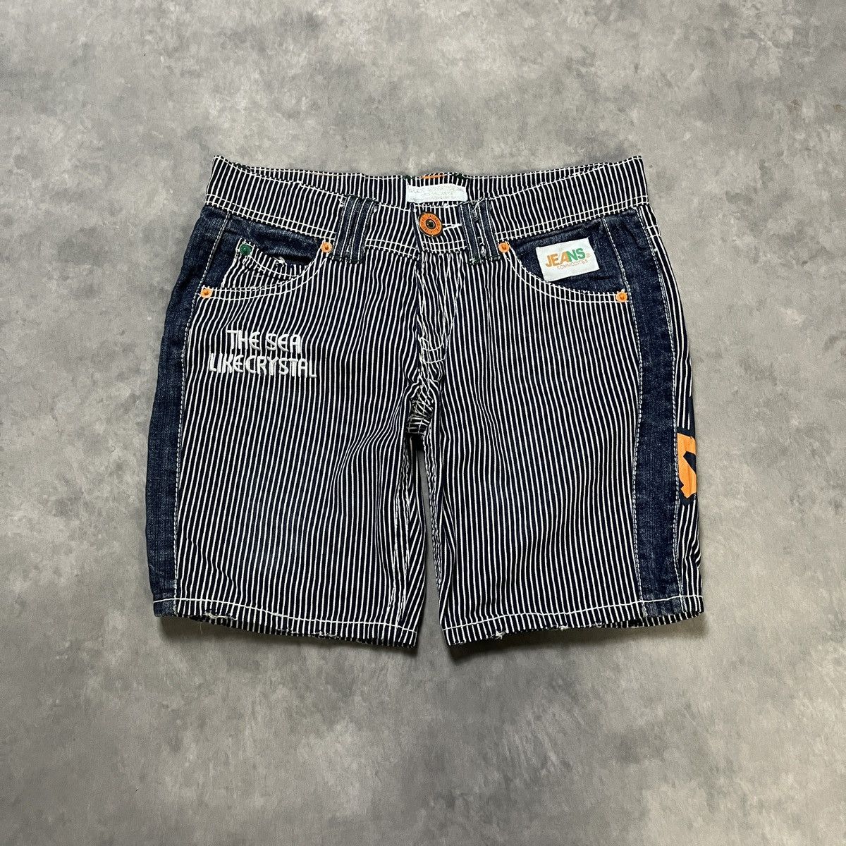 Hysteric Glamour 2000s Blue Moon Blue Hysteric Glamour Angel Blue Vibe Denim Size US 27 - 2 Thumbnail