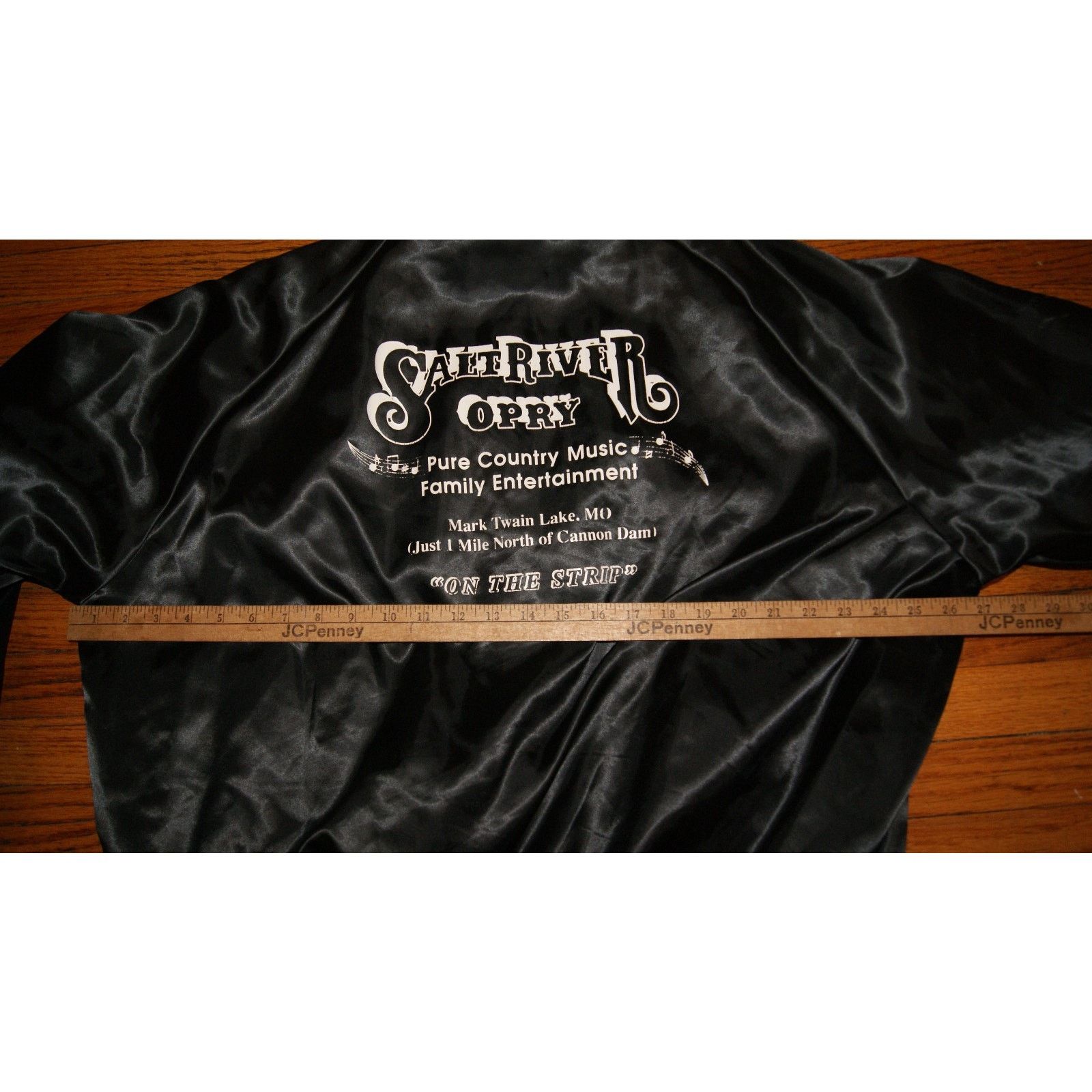Vintage VTG Salt River Opry Country Music 2XL Satin Bomber Jacket Size US XXL / EU 58 / 5 - 7 Thumbnail
