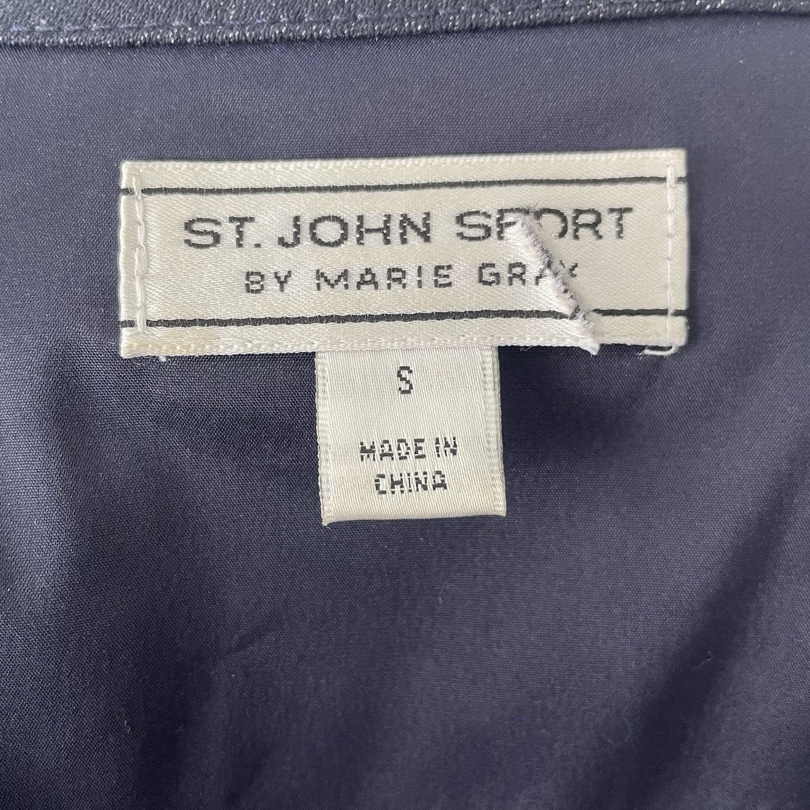 St. John Vtg St. John Sport 2 Pc Sz Small Denim Western Zip Jacket & Size S / US 4 / IT 40 - 6 Thumbnail