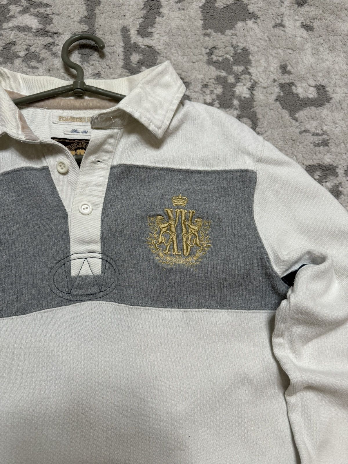 Nike × Vintage Vintage Nike FullBack’s Streetwear Style Rugby Longsleeve Size US L / EU 52-54 / 3 - 6 Thumbnail