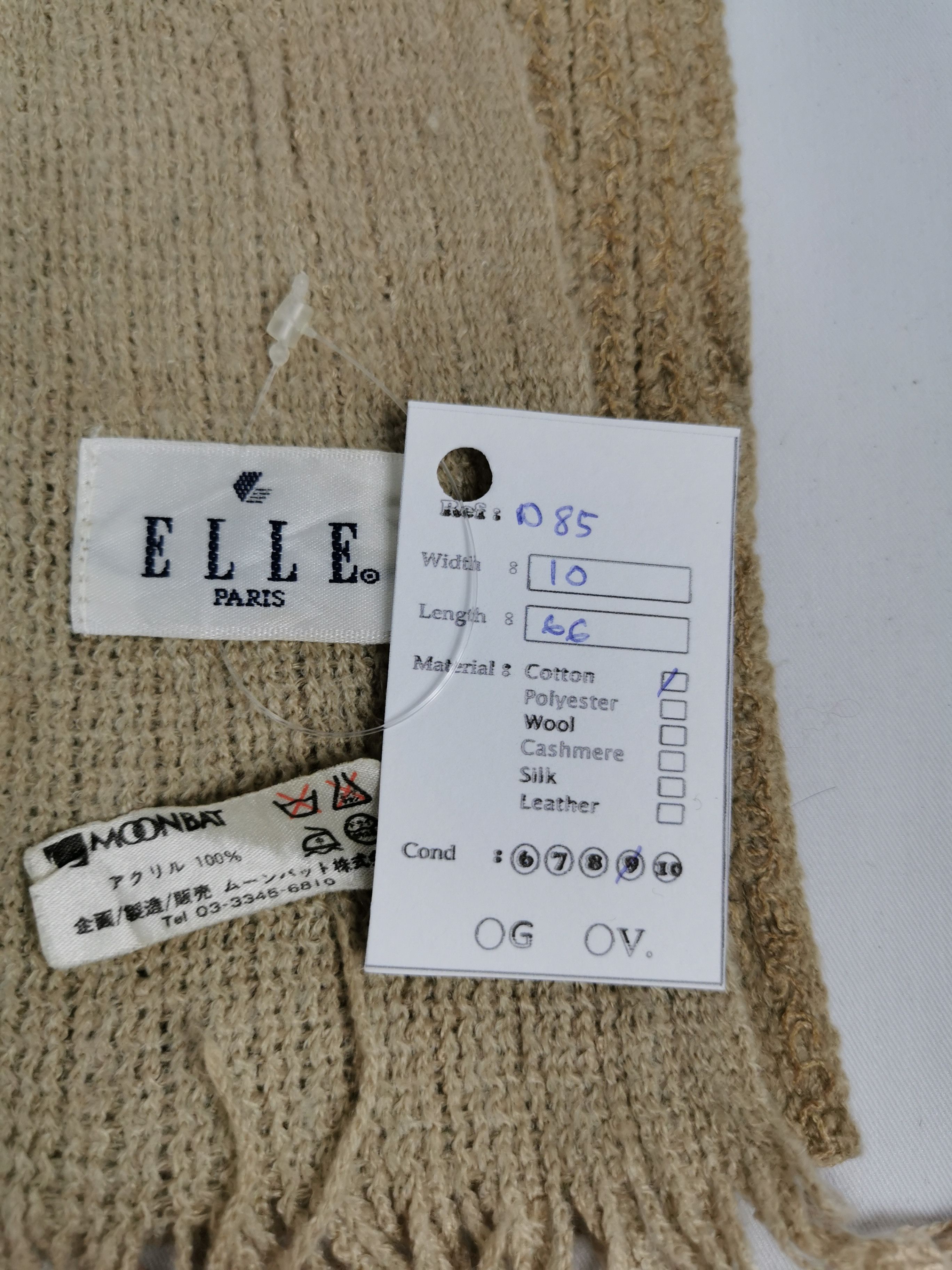 Vintage ELLE scarf muffler Size ONE SIZE - 5 Thumbnail