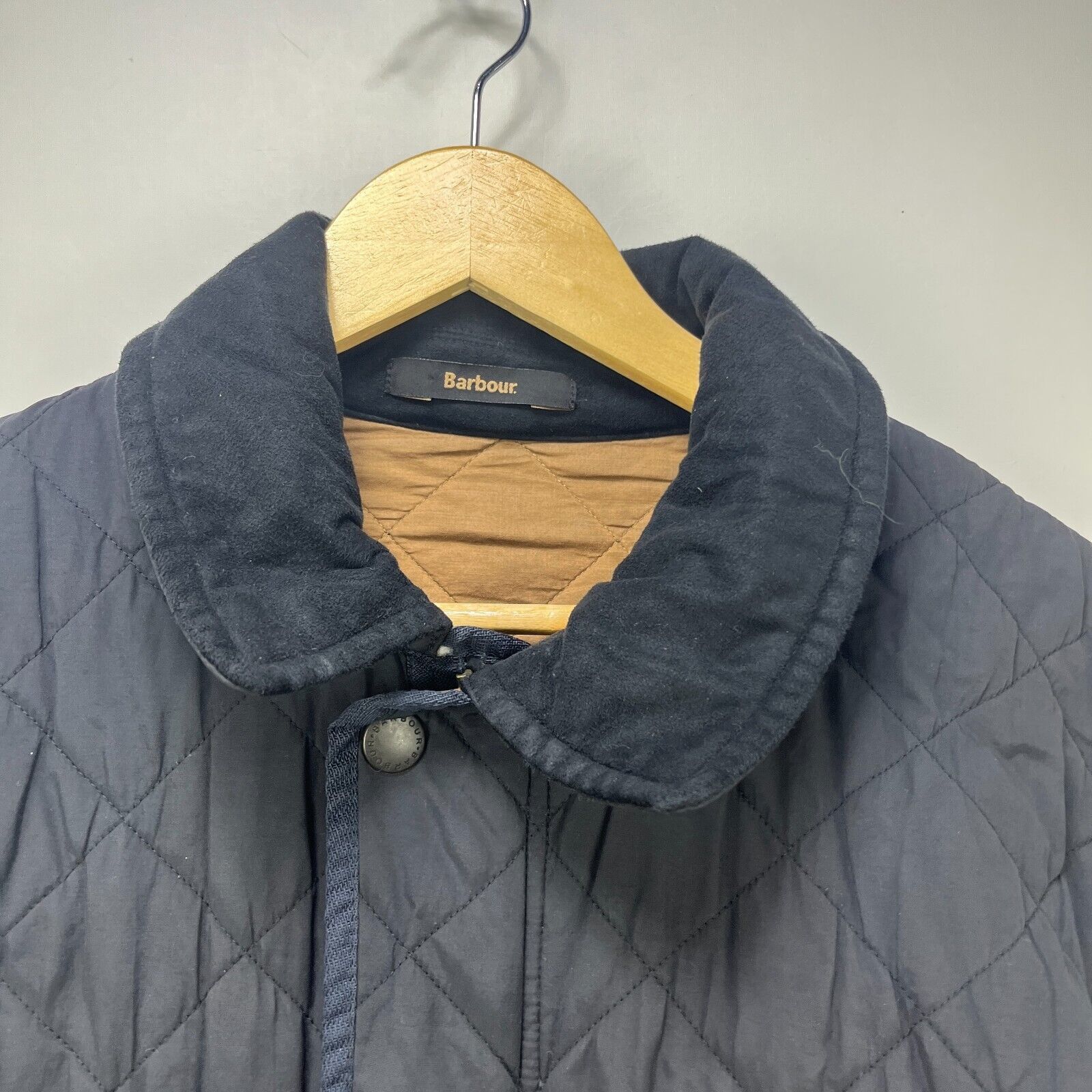 Barbour × Vintage Vintage Barbour D34 Milano Fine Cotton Quilt Jacket Mens 2XL Size US XXL / EU 58 / 5 - 4 Thumbnail