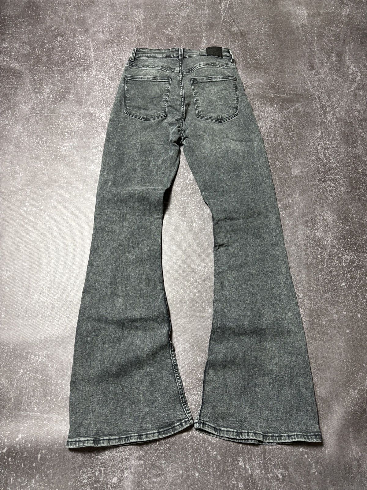 Pre-owned Hysteric Glamour X If Six Was Nine Crazy Vintage Flared Jeans If Six Was Nine Style In Grey