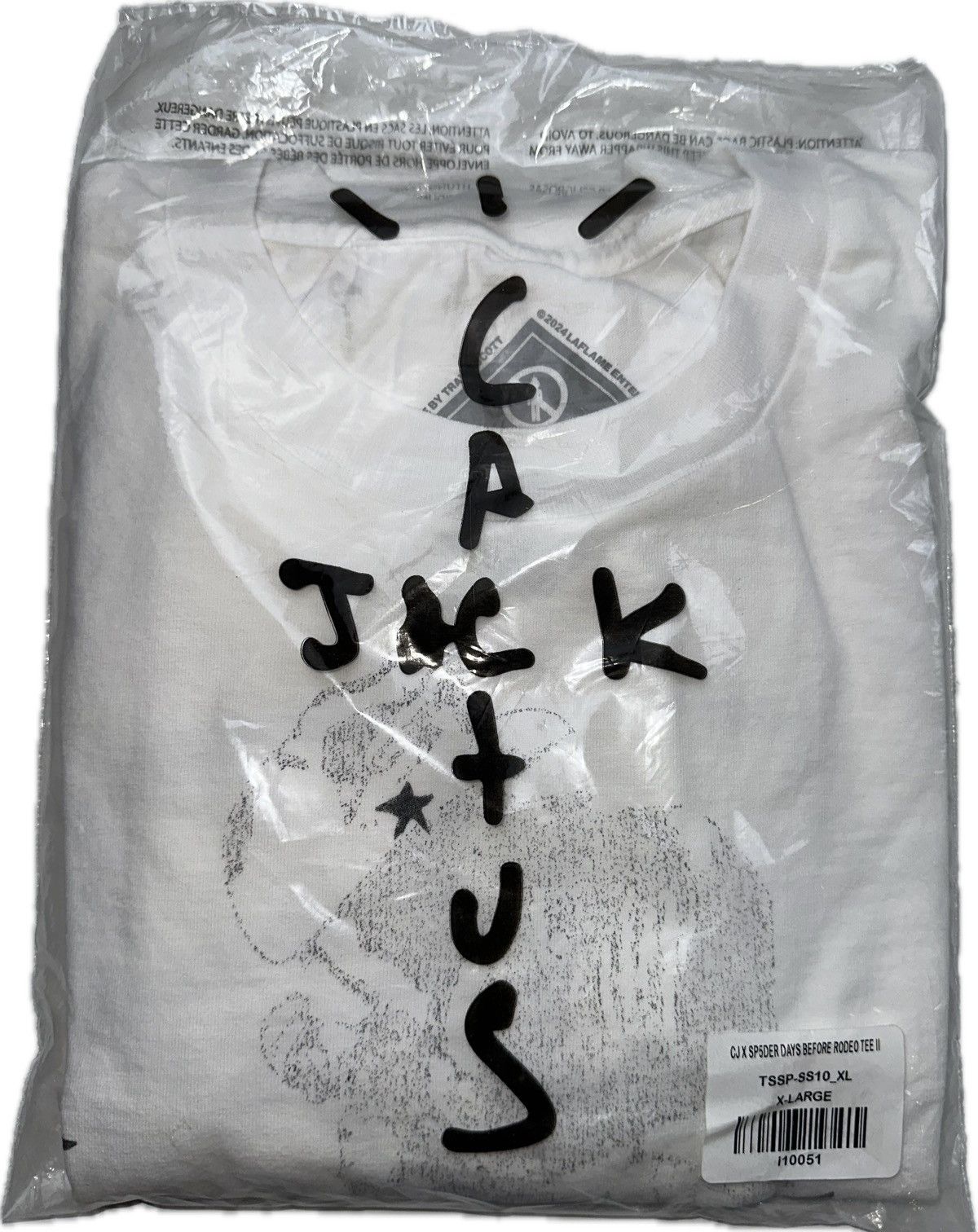 Sp5der × Travis Scott Sp5der x Cactus Jack Rodeo II T-shirt Size US XL / EU 56 / 4 - 6 Thumbnail