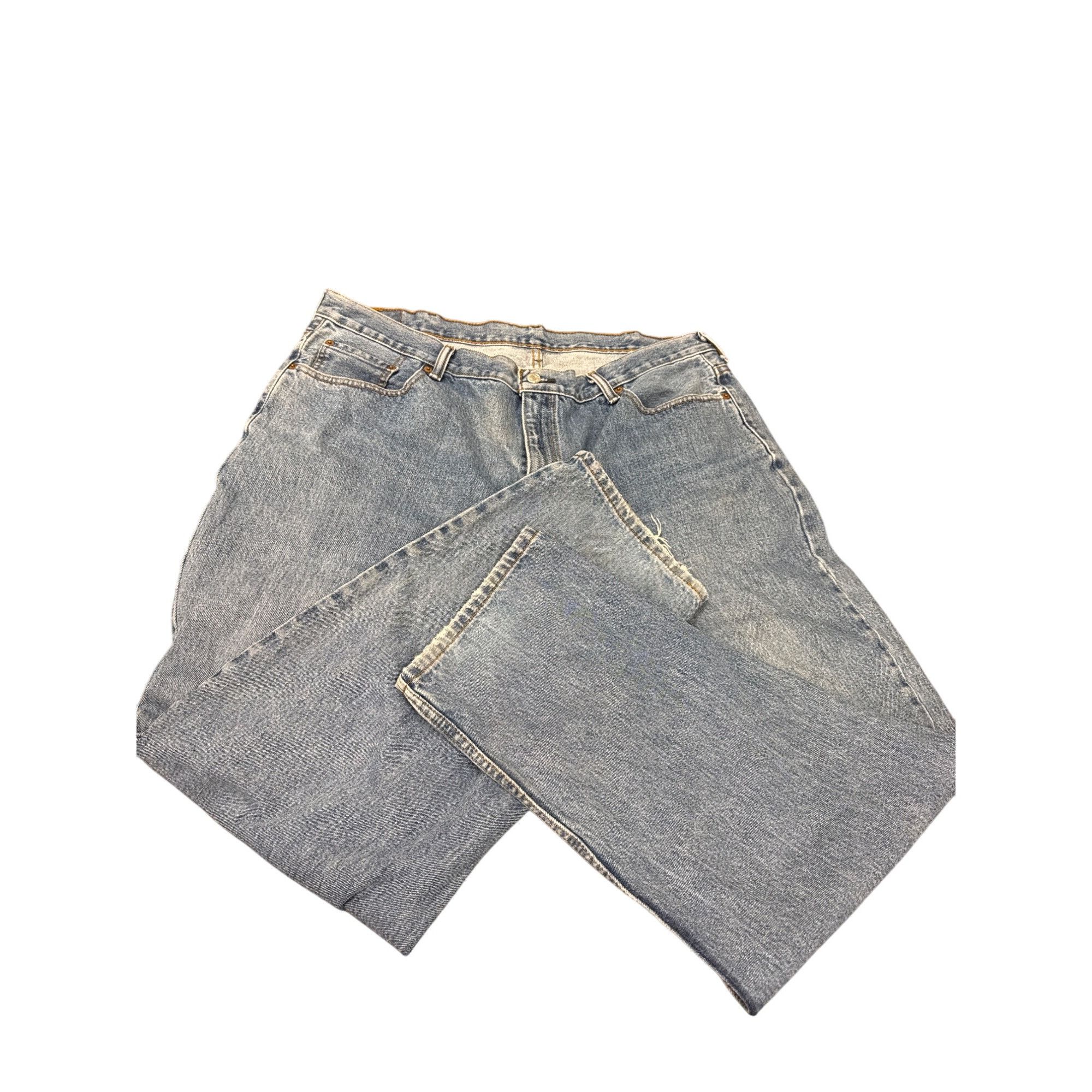 Levi's Vintage Clothing Levis 560 Mens blue Vintage Straight Leg Jeans size 42wx32L Size US 42 / EU 58 - 14 Thumbnail