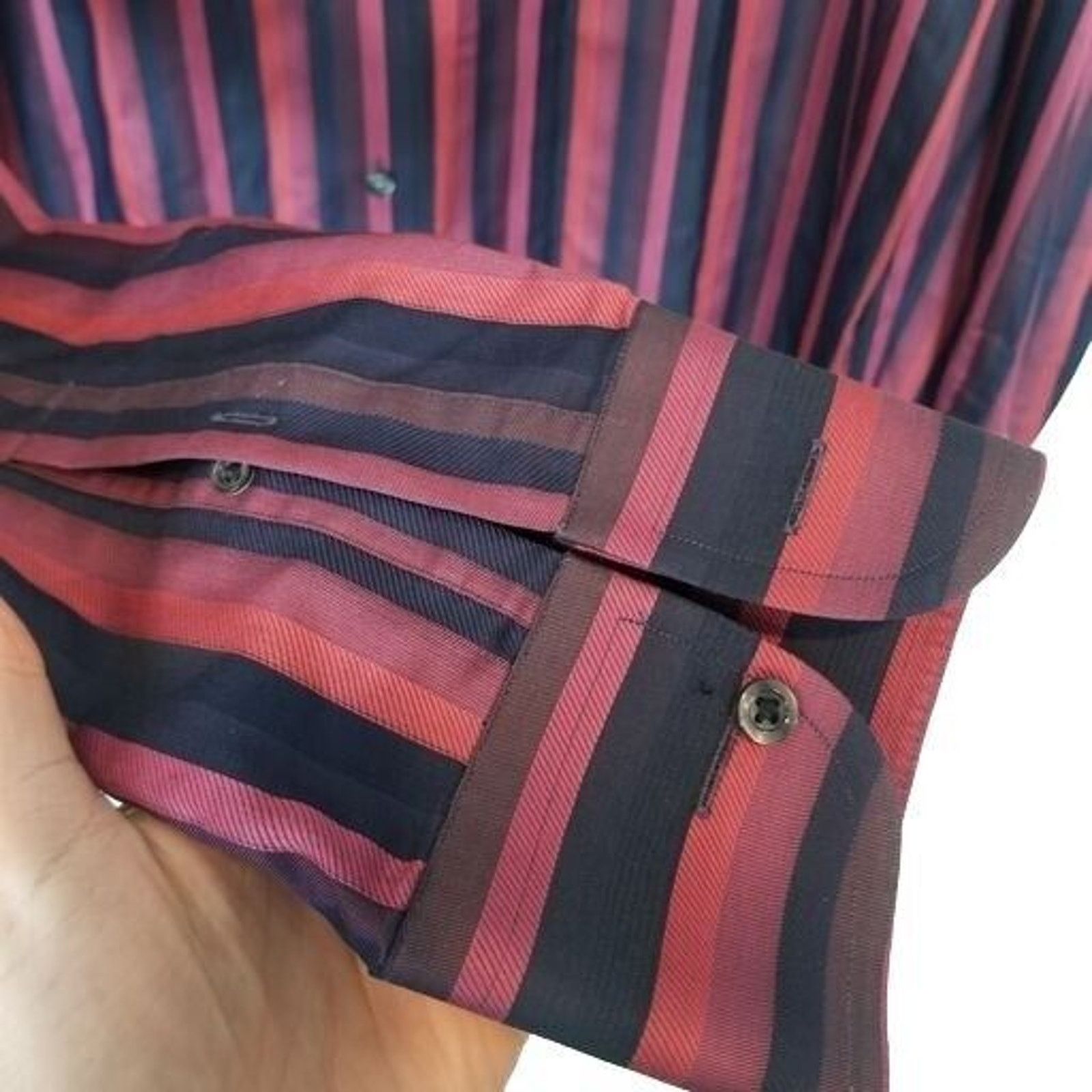 Eton ETON Mens Striped Dress Size 42 Preppy Designer Formal Size US XS / EU 42 / 0 - 4 Thumbnail