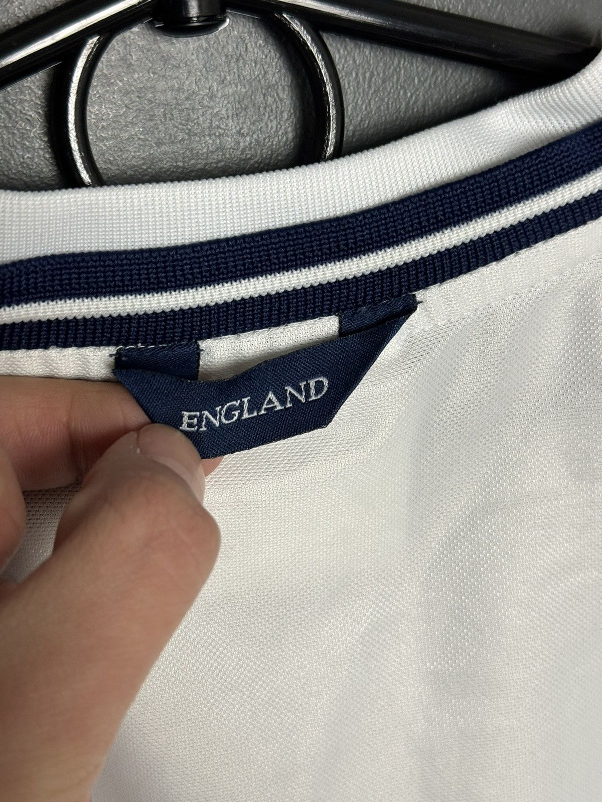 Umbro England National Team 99/01 Home Football Soccer Jersey Size US L / EU 52-54 / 3 - 4 Thumbnail