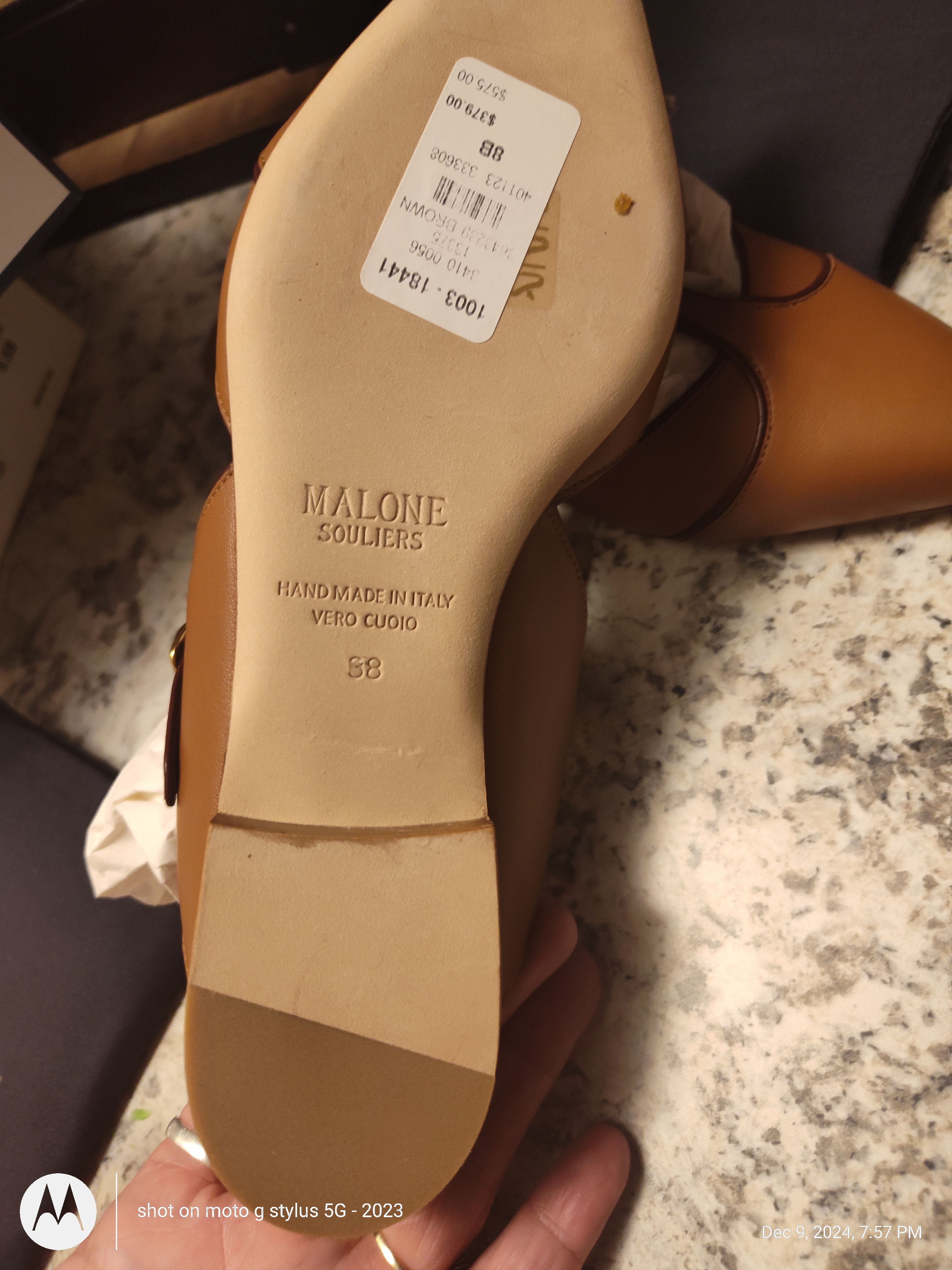 Malone Souliers Brown Malone SOULIERS Size US 8 / IT 38 - 8 Thumbnail