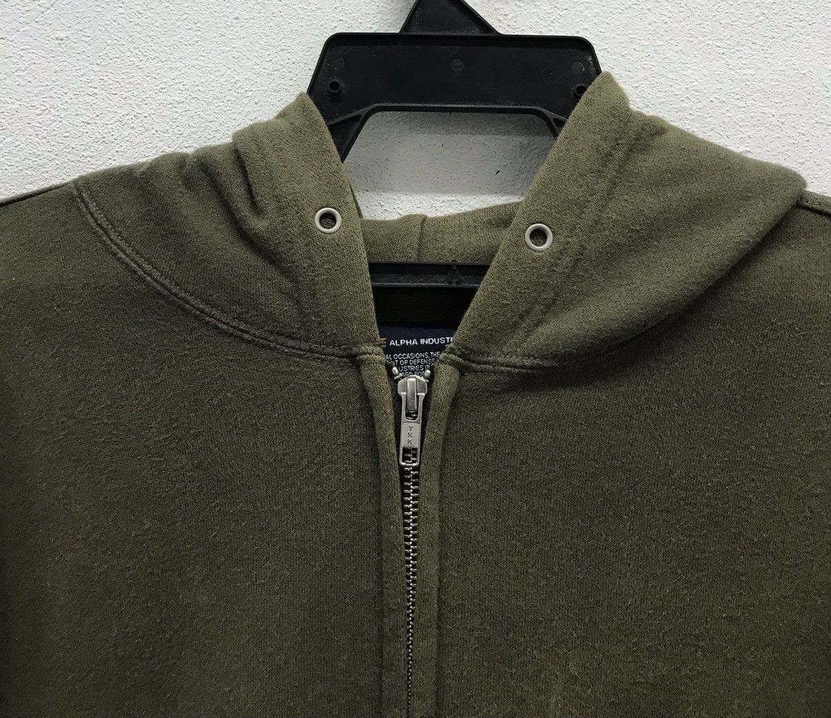 Alpha Industries × Vintage Vintage Alpha Industries Inc Jacket HOODIE Size US XXL / EU 58 / 5 - 3 Thumbnail