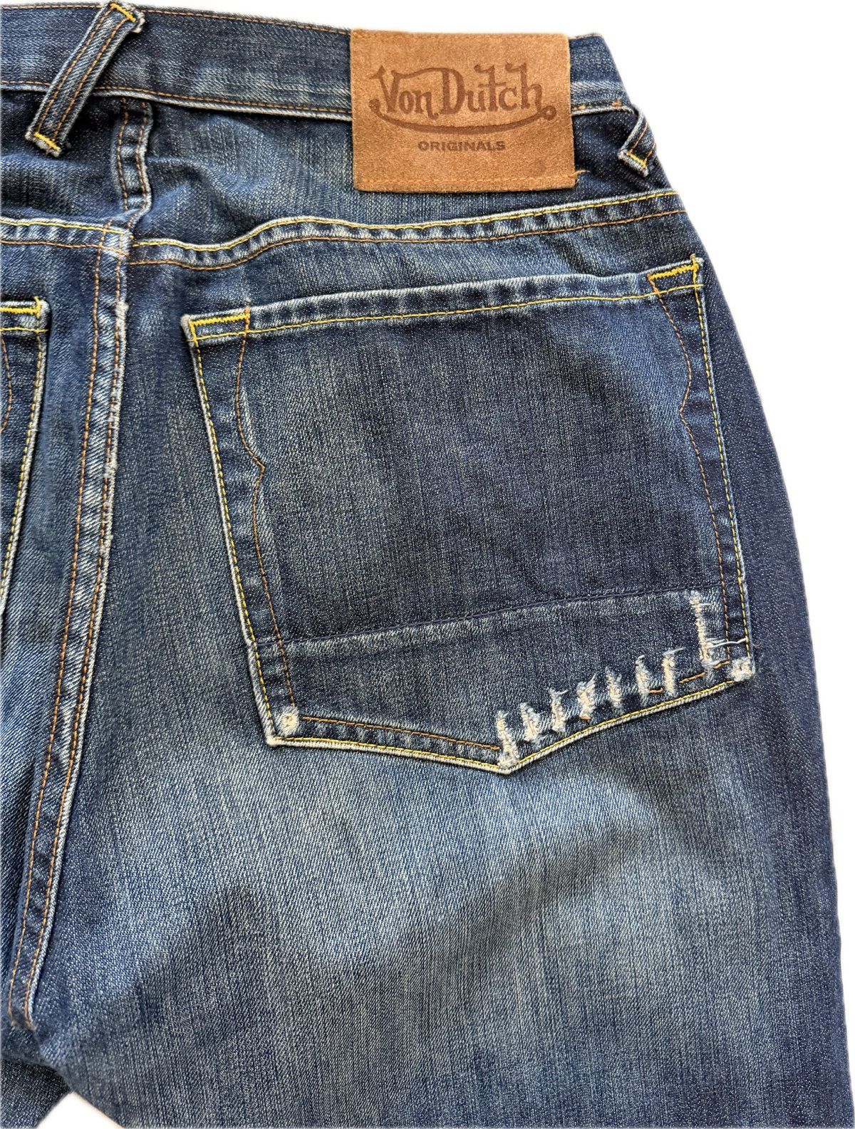Von Dutch Vintage Von Dutch Spelled Out Jeans Size US 36 / EU 52 - 5 Thumbnail